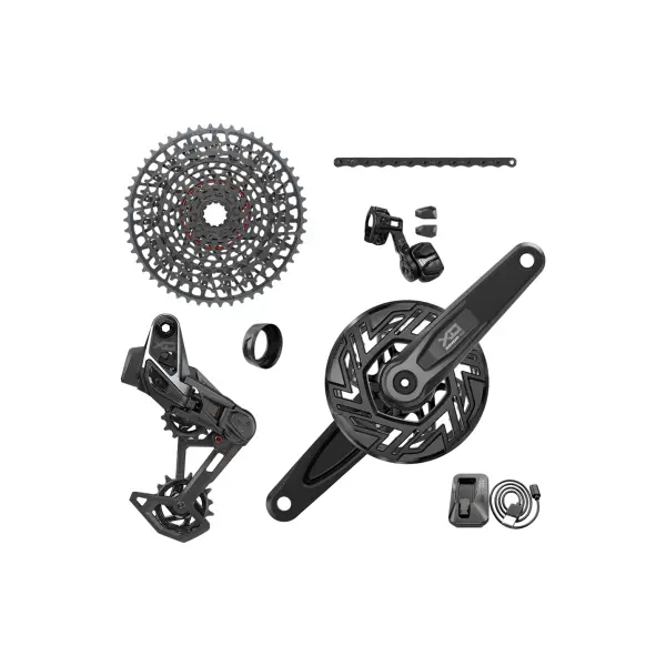 Image of Komplette Fahrradgruppe brose axs t-type clip-on Sram X0 ISIS 36DTS 160 10/52