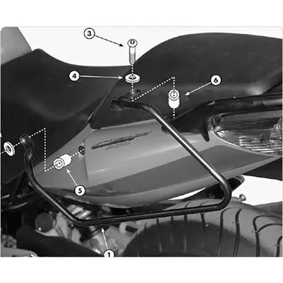 Spreizer für Motorrad-Reittaschen Givi Honda CBF 500 (04 à 12) / 1000/ABS (06 à 09)