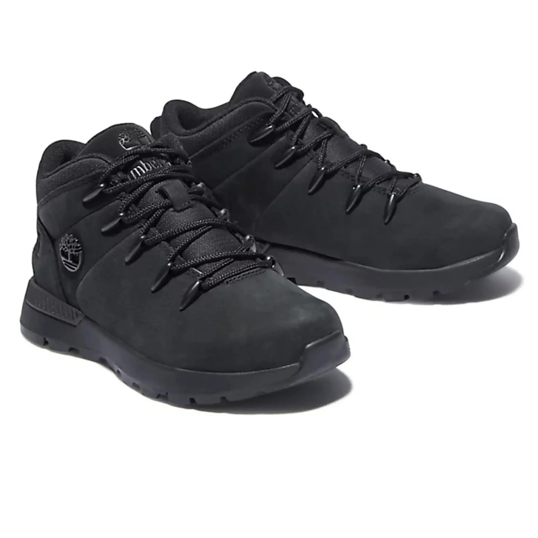 Timberland Noir Children's Hiking Trainers Sprint Trekker