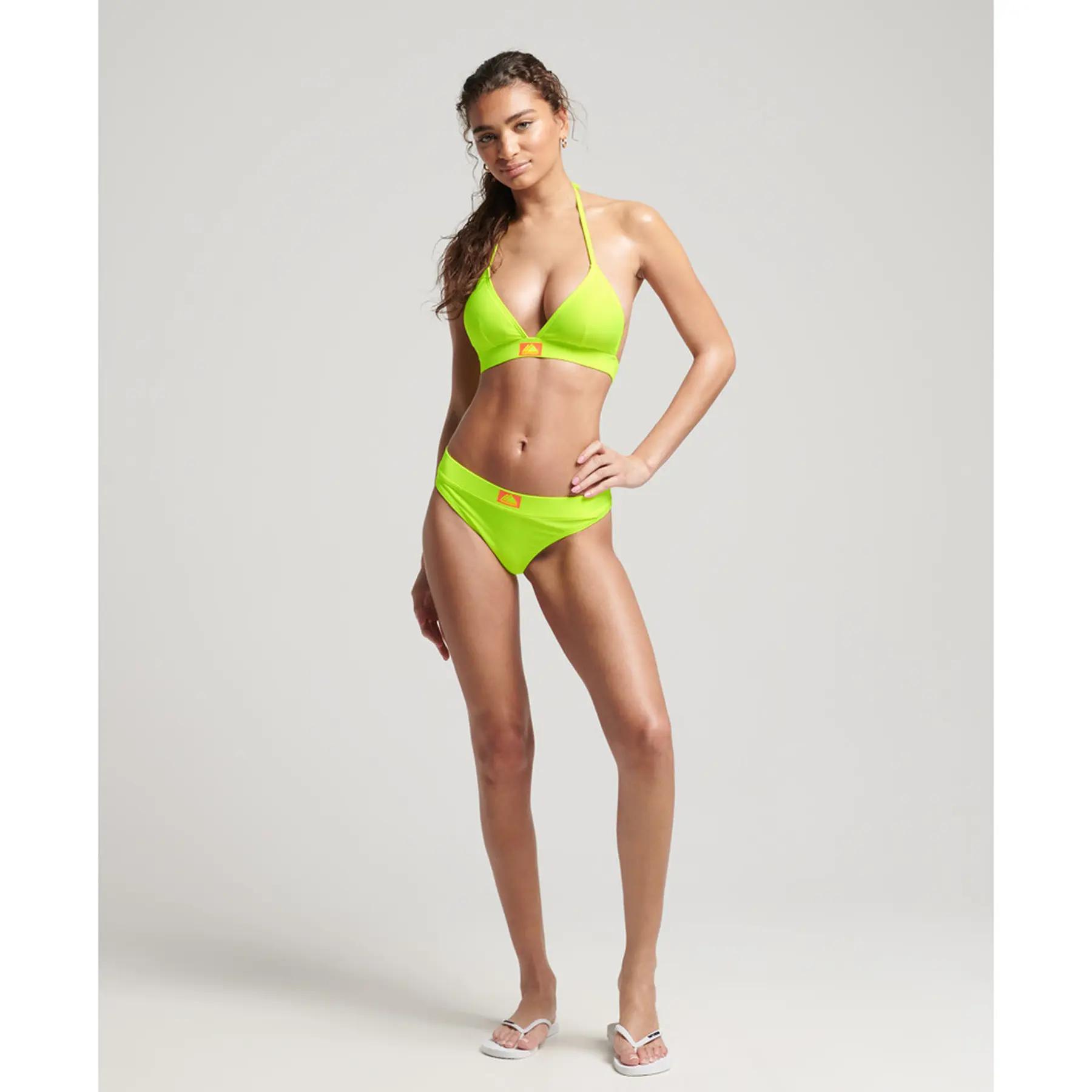 5057847838216 - Womens Mountain Bikinihöschen aus Recyceltem Material Gelb - Größe 42