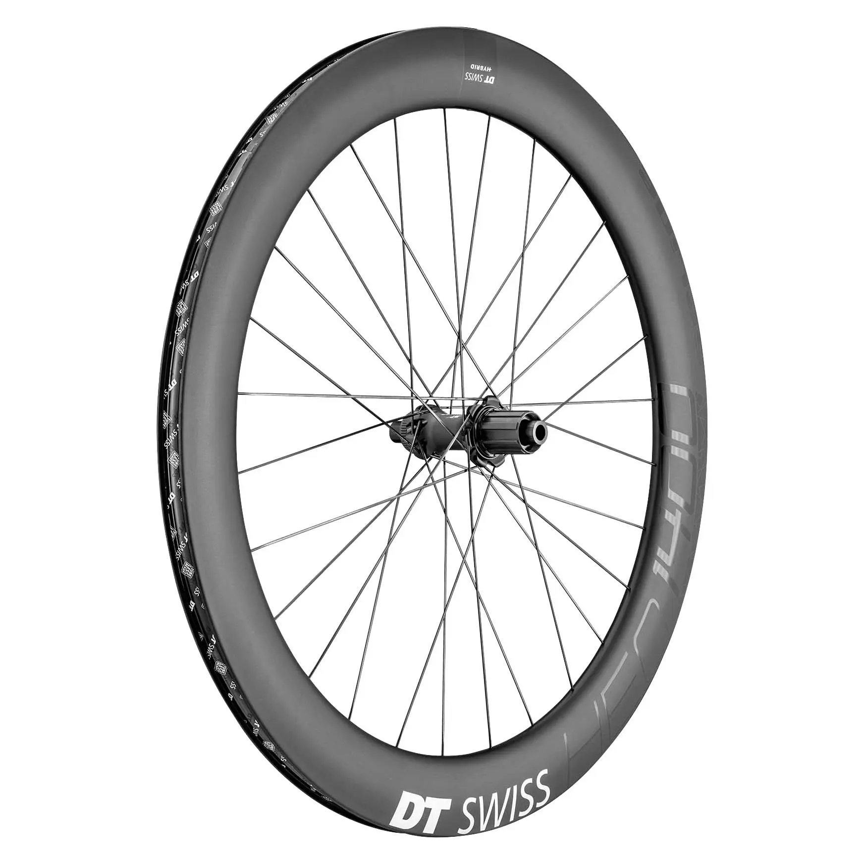Ruota posteriore della bicicletta DT Swiss Hec 1400 Spline 20 Cl Disc Tubeless Shimano/Sram Hg