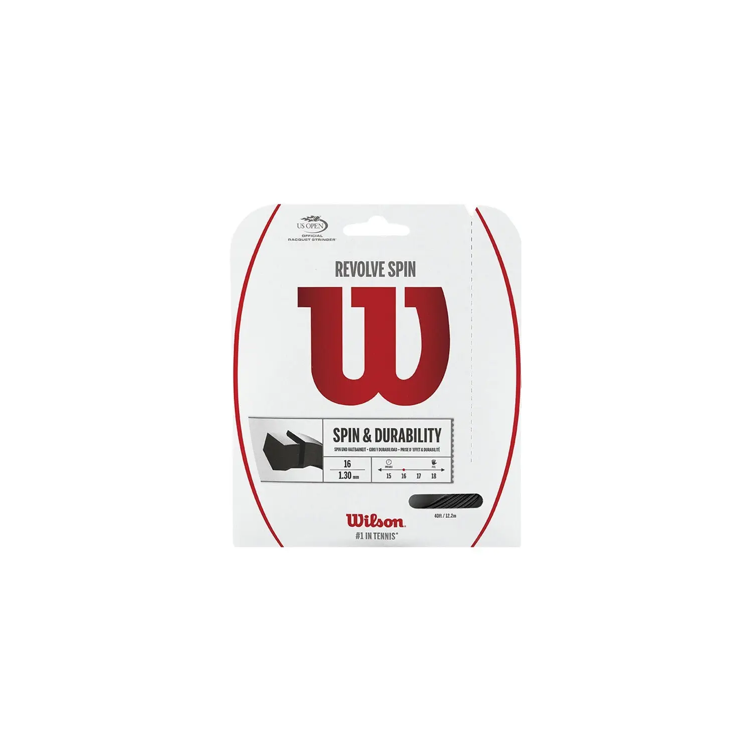 Tennissaiten Wilson Revolve Spin 17