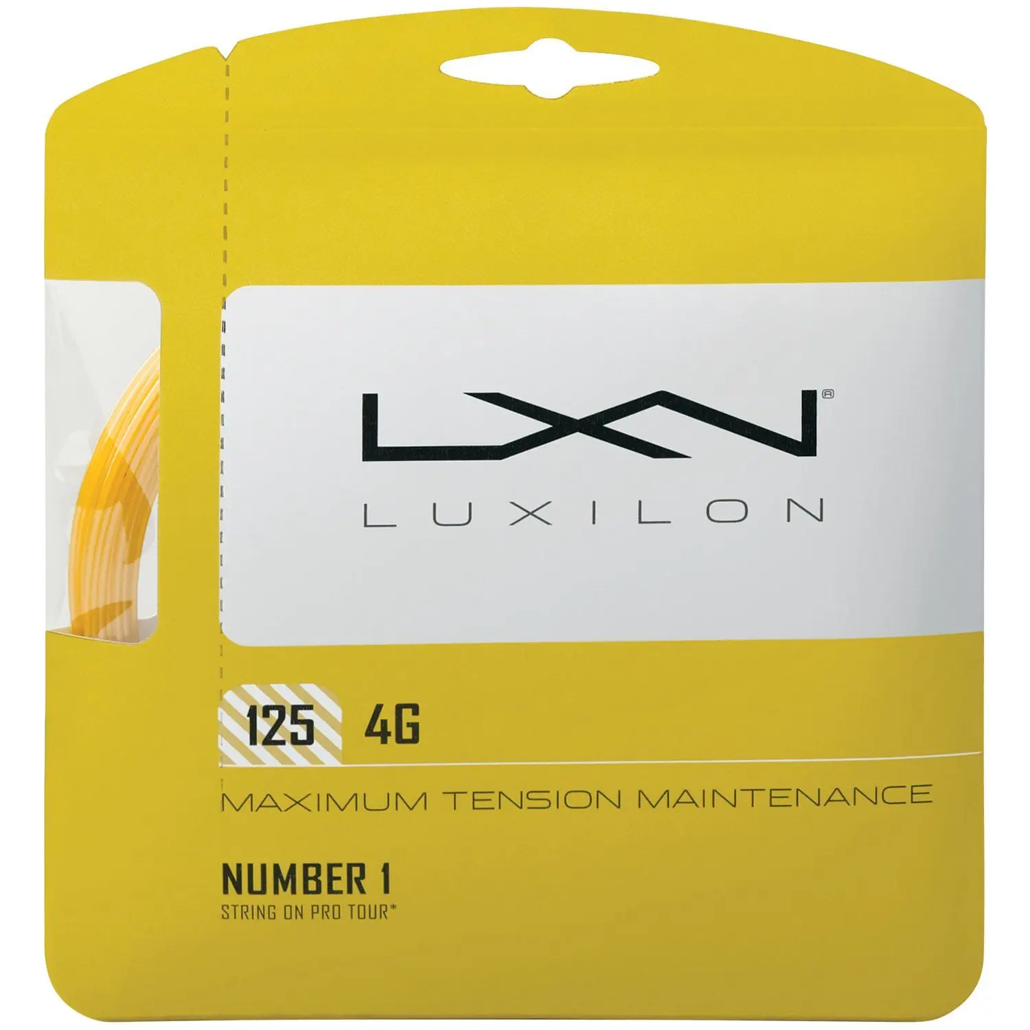 Spule Tennissaiten Luxilon 4G 125 Go