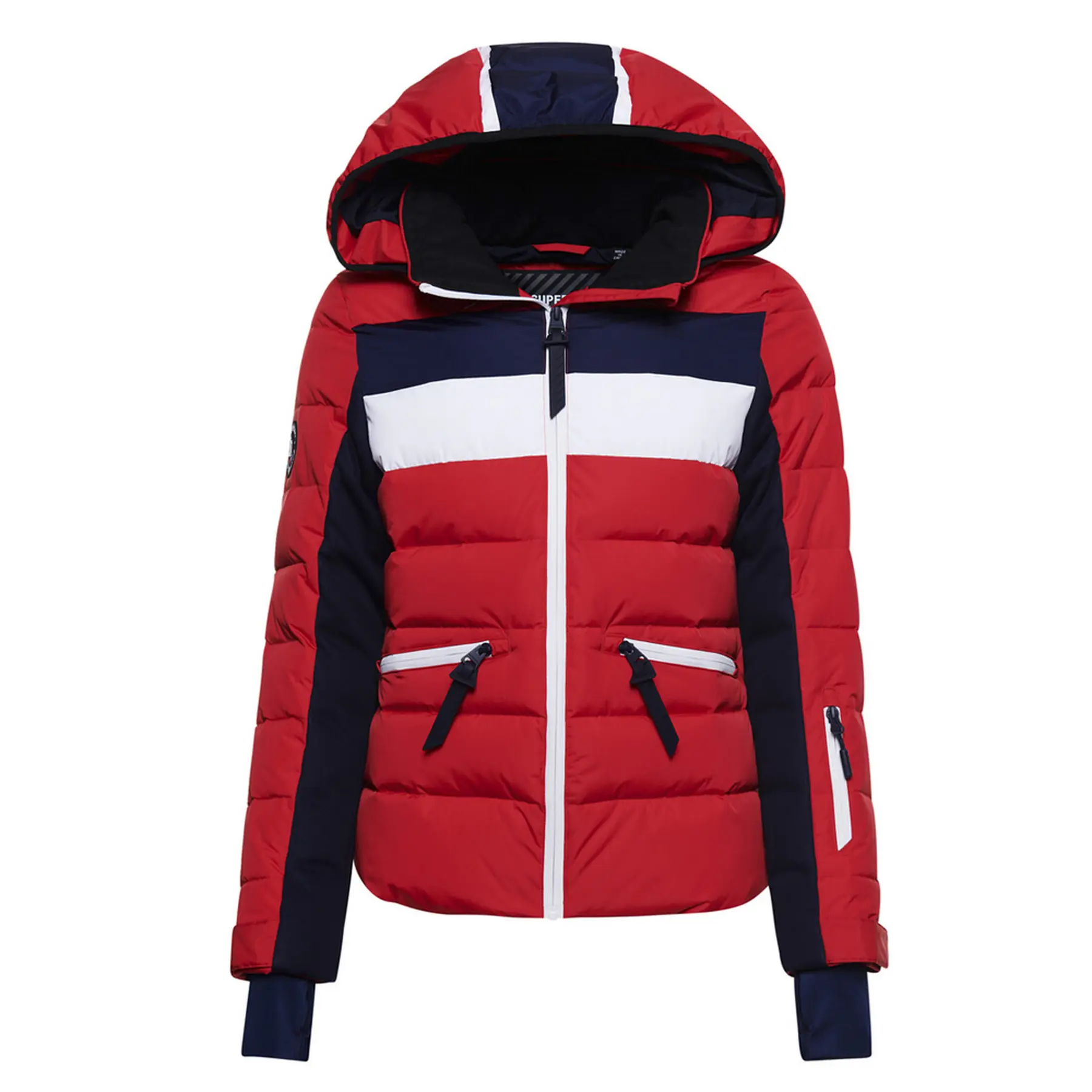 5057847102102 - Womens Sport Alpine Revive Steppjacke Rot - Größe 36