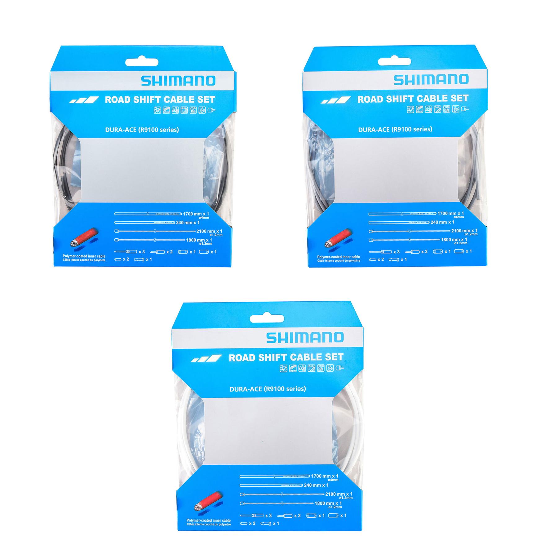 Velo Store - UK Polymer-coated cable sets and gear shift covers Shimano | Extra 10% off with Subscription, Postage £16.79 to UK Fedex.