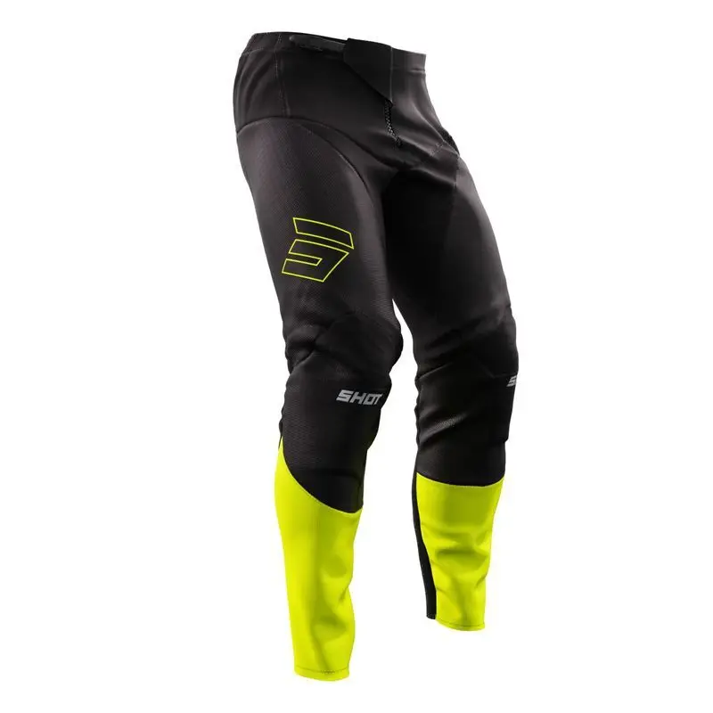 Pantalon cross Shot Contact Patrol black neon yellow- US-34