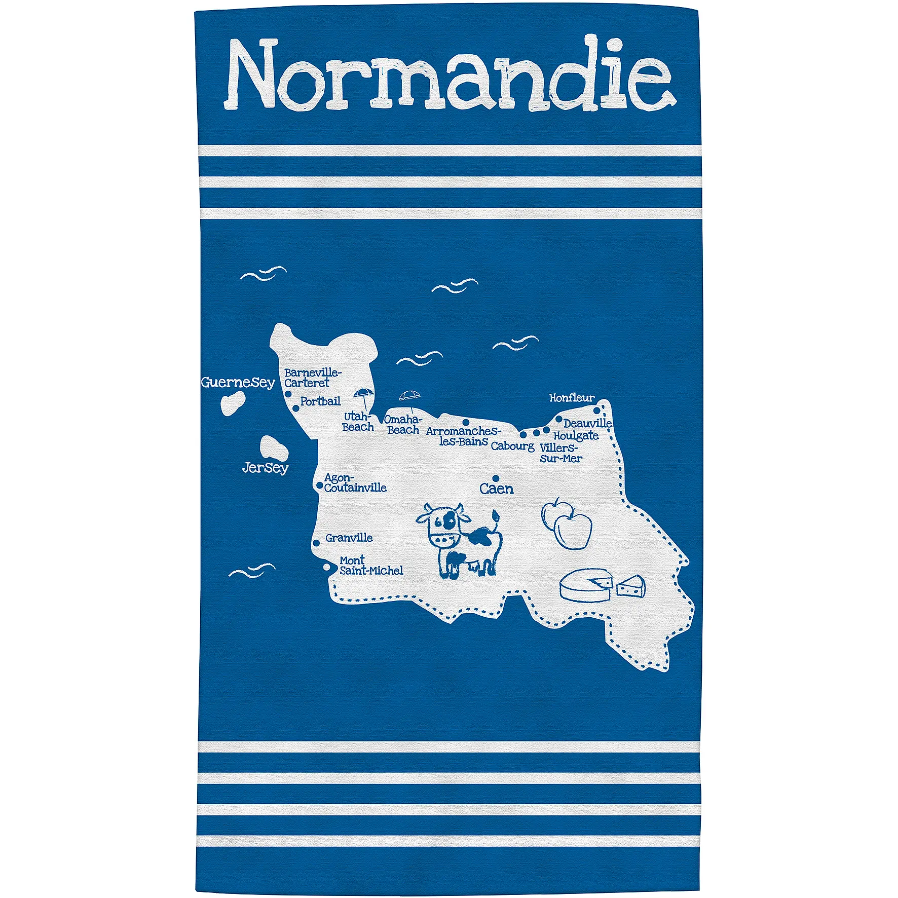 3437012212690 - Strandtuch Kind Normandie