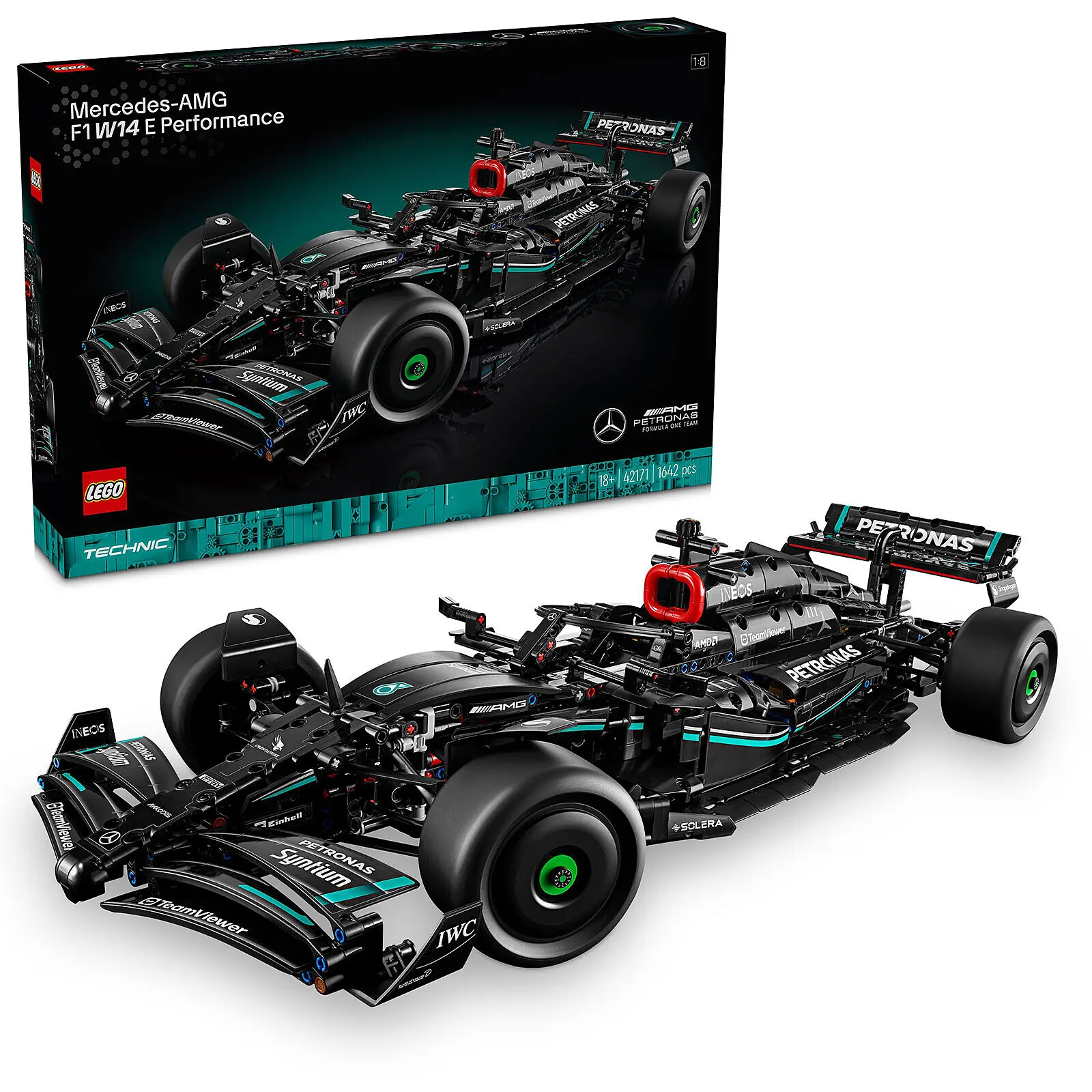 5702017583563 - Konstruktionsspiel 42171 Mercedes-AMG F1 W14 E Performance Bunt 1642 Stücke