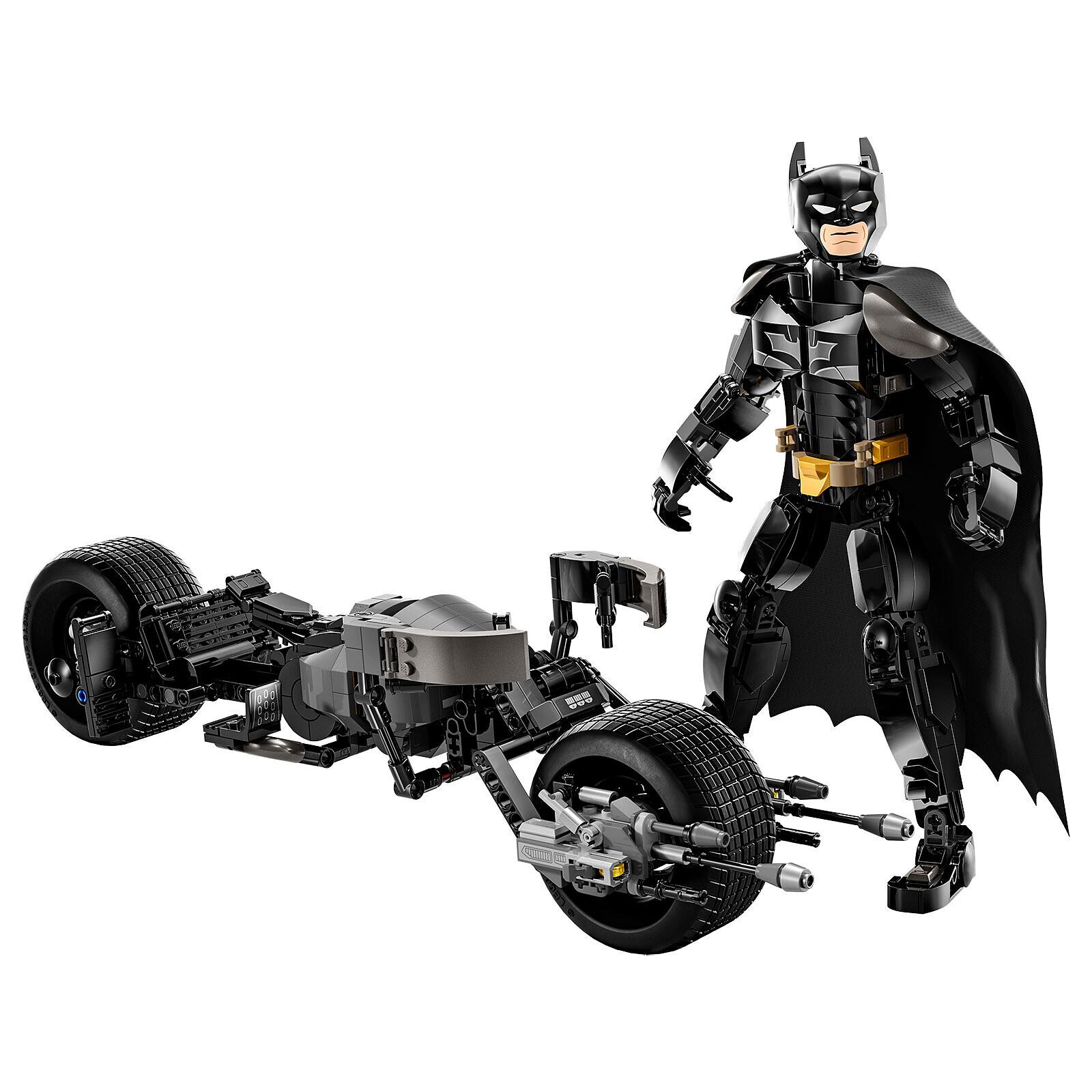 5702017590240 - 76273 DC Super Heroes Batman Baufigur mit Batpod Konstruktionsspielzeug
