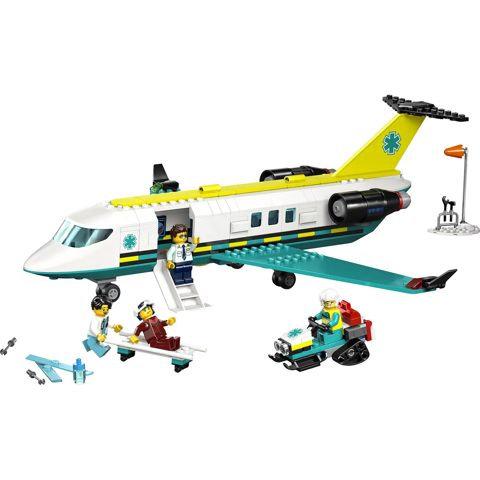 Flugsanitätsambulanz Simulationsspiel Lego
