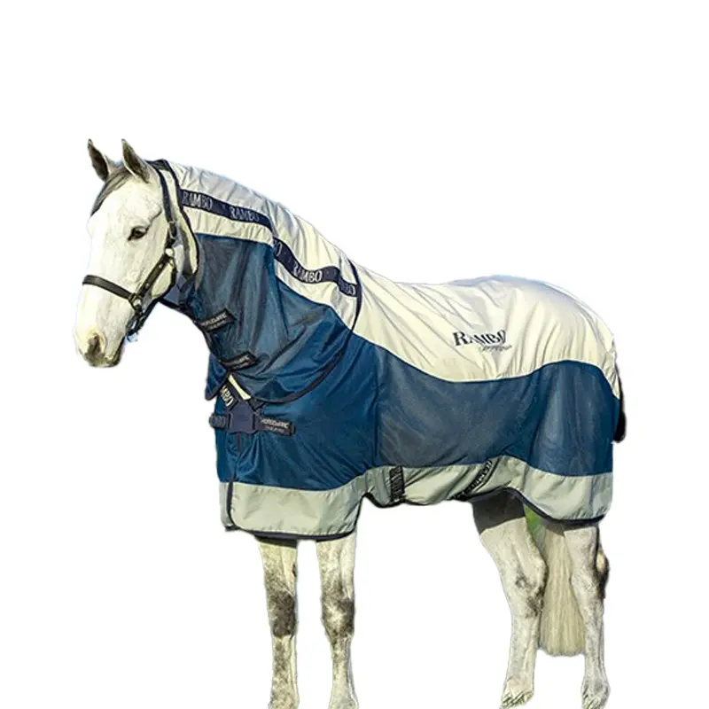 Couverture anti-mouches pour cheval Horseware Rambo Series Turnout