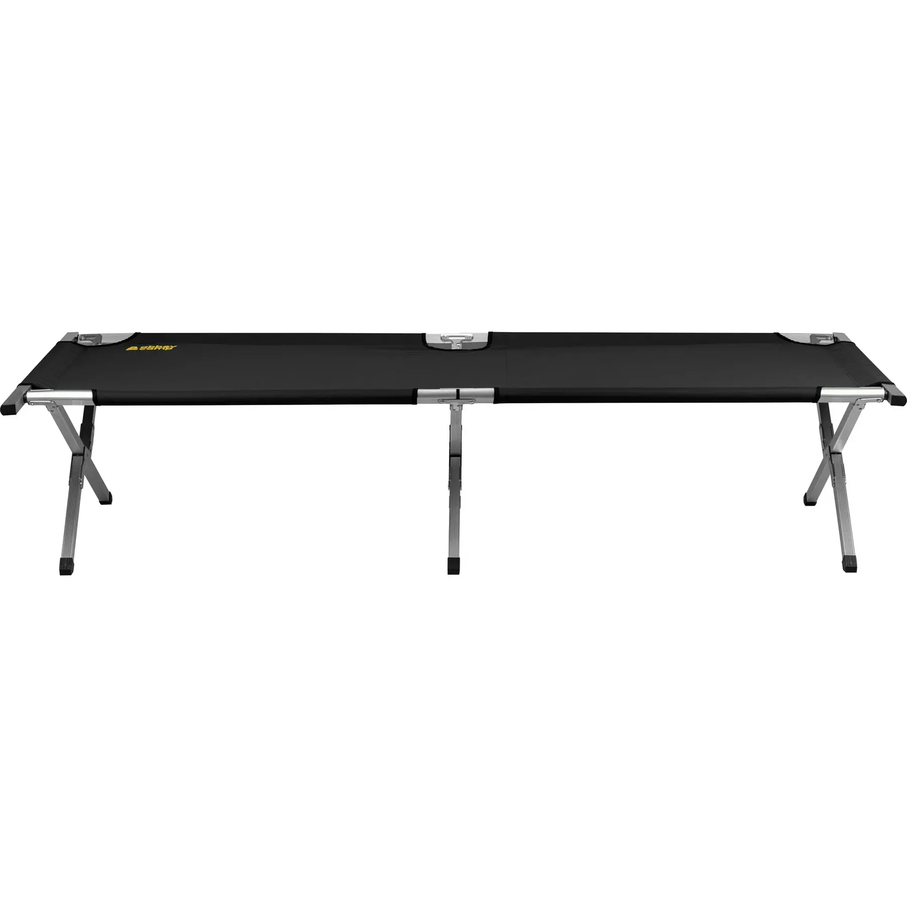 Abbey Camp® Unisex Noir Camping Bed Bretagne-200