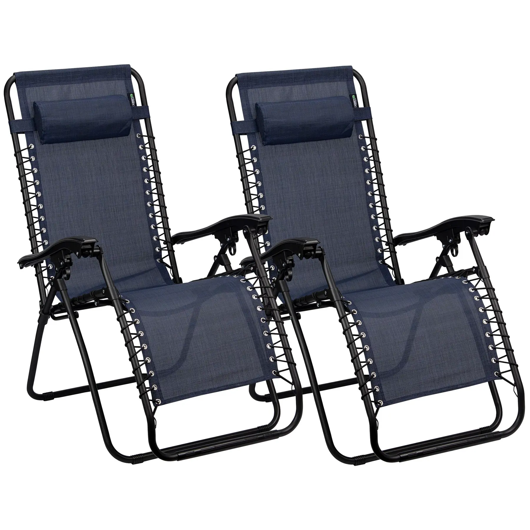 Abbey Camp® Unisex Bleu Sun Lounger Iv