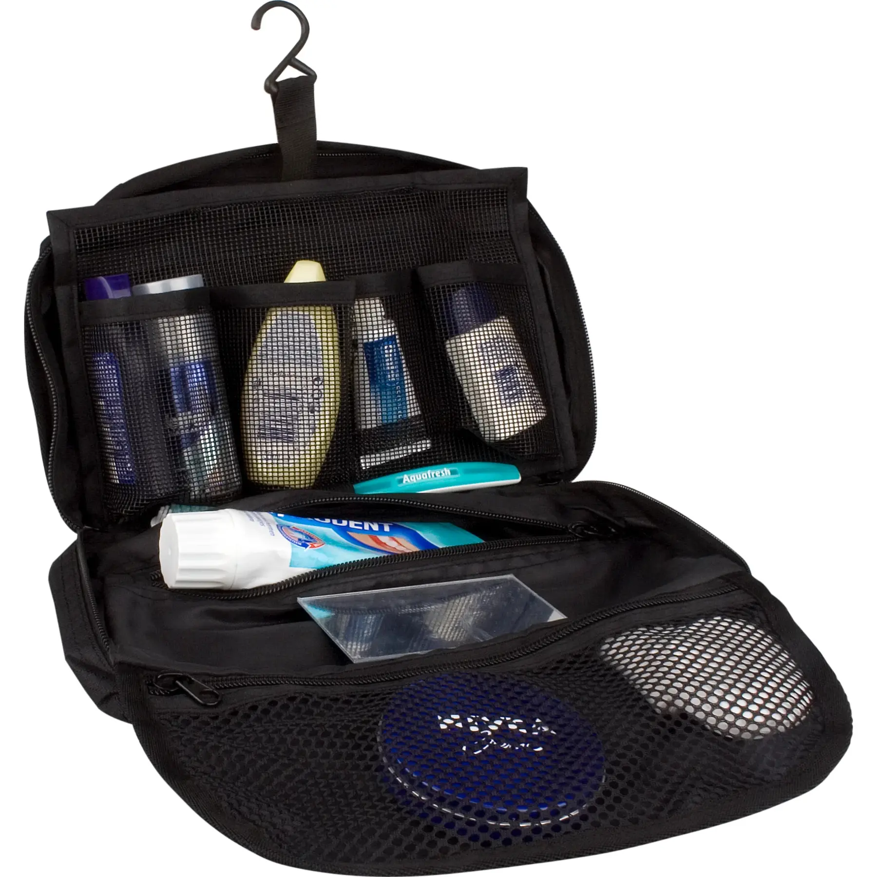 Abbey Camp® Unisex Noir Toiletry Bag Dubai-250