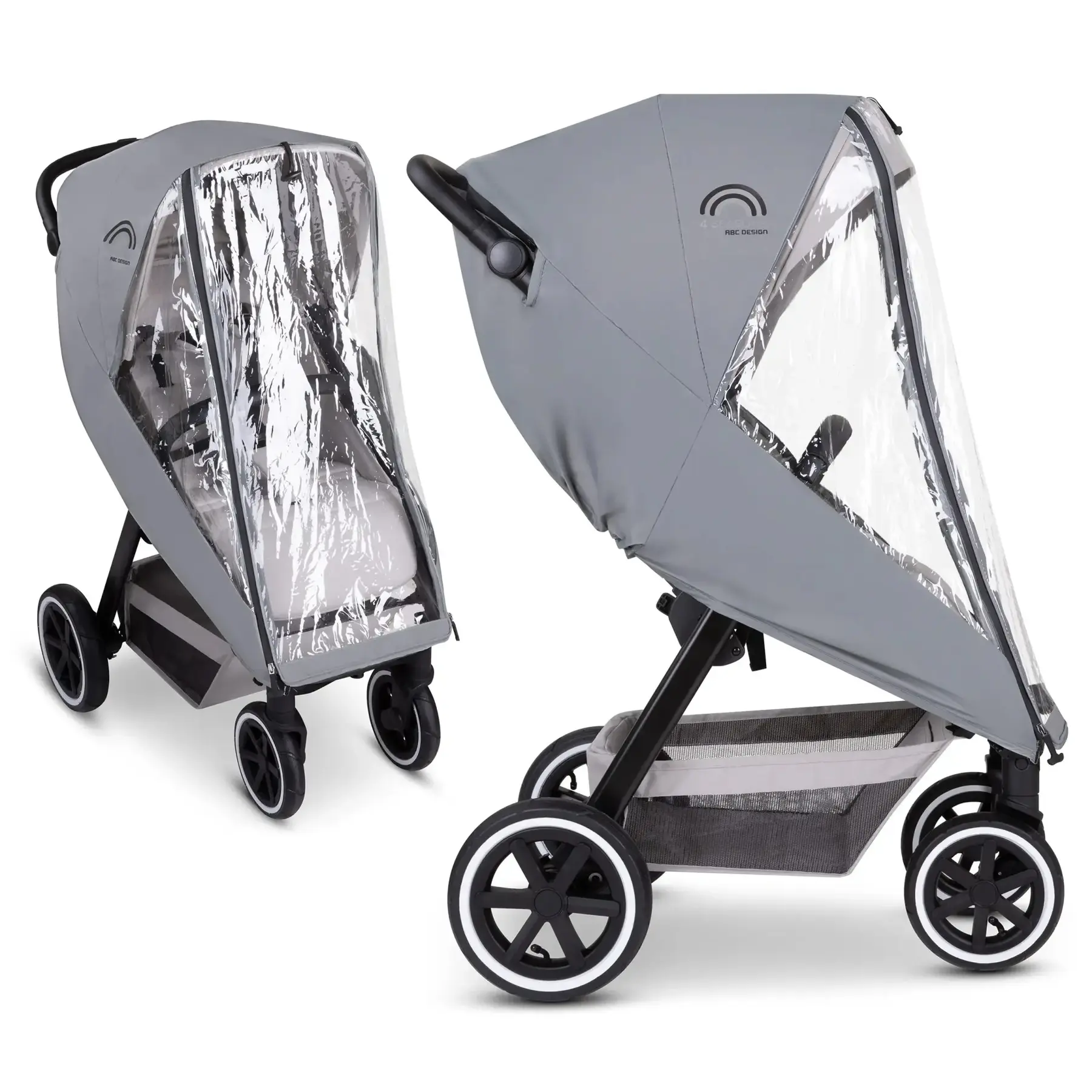 Protection Pluie 4 saisons pour poussette 2 en 1 ABC Design Sport