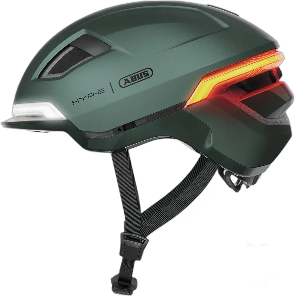 Abus Hyp-E Fietshelm Jungle Green