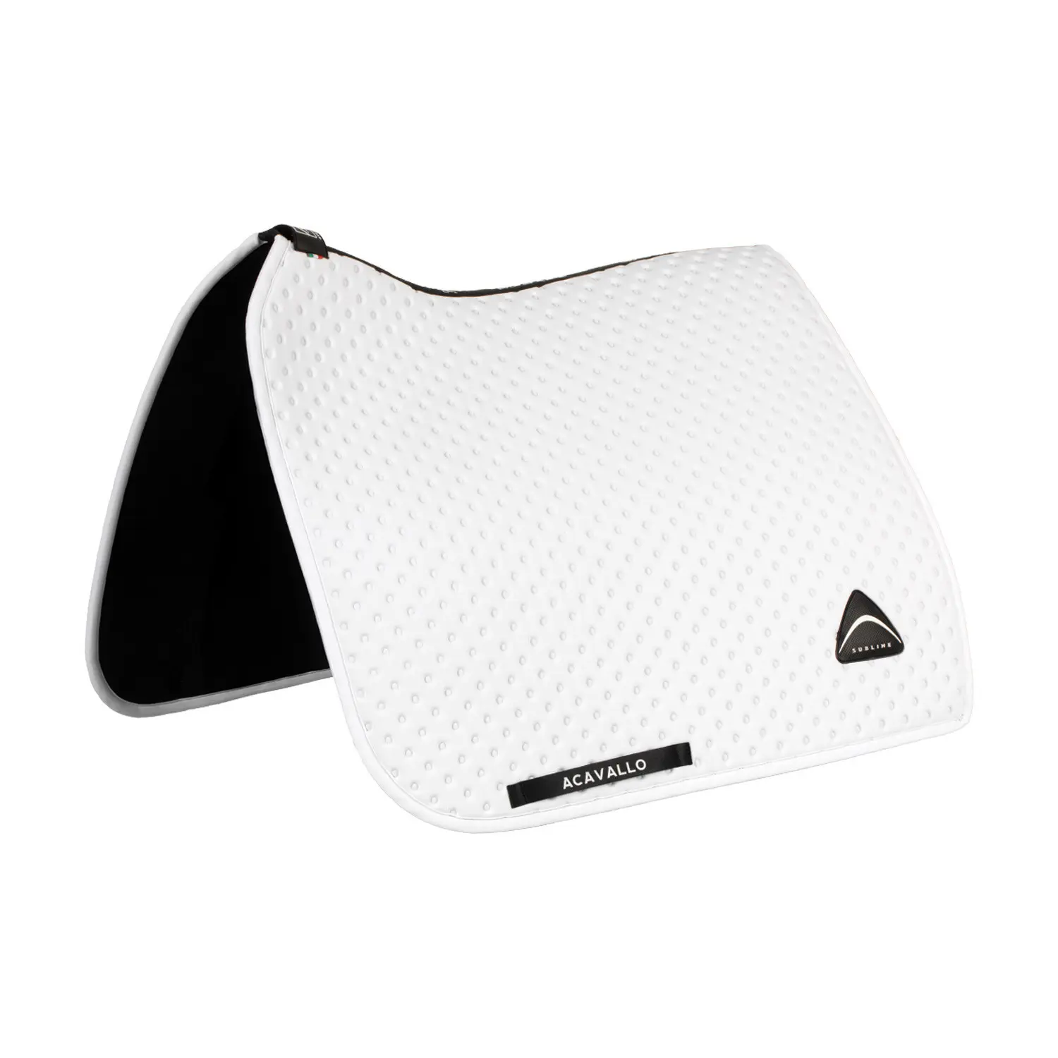 Comparer les prix de Tapis de dressage pour cheval avec coin arrière carré Acavallo