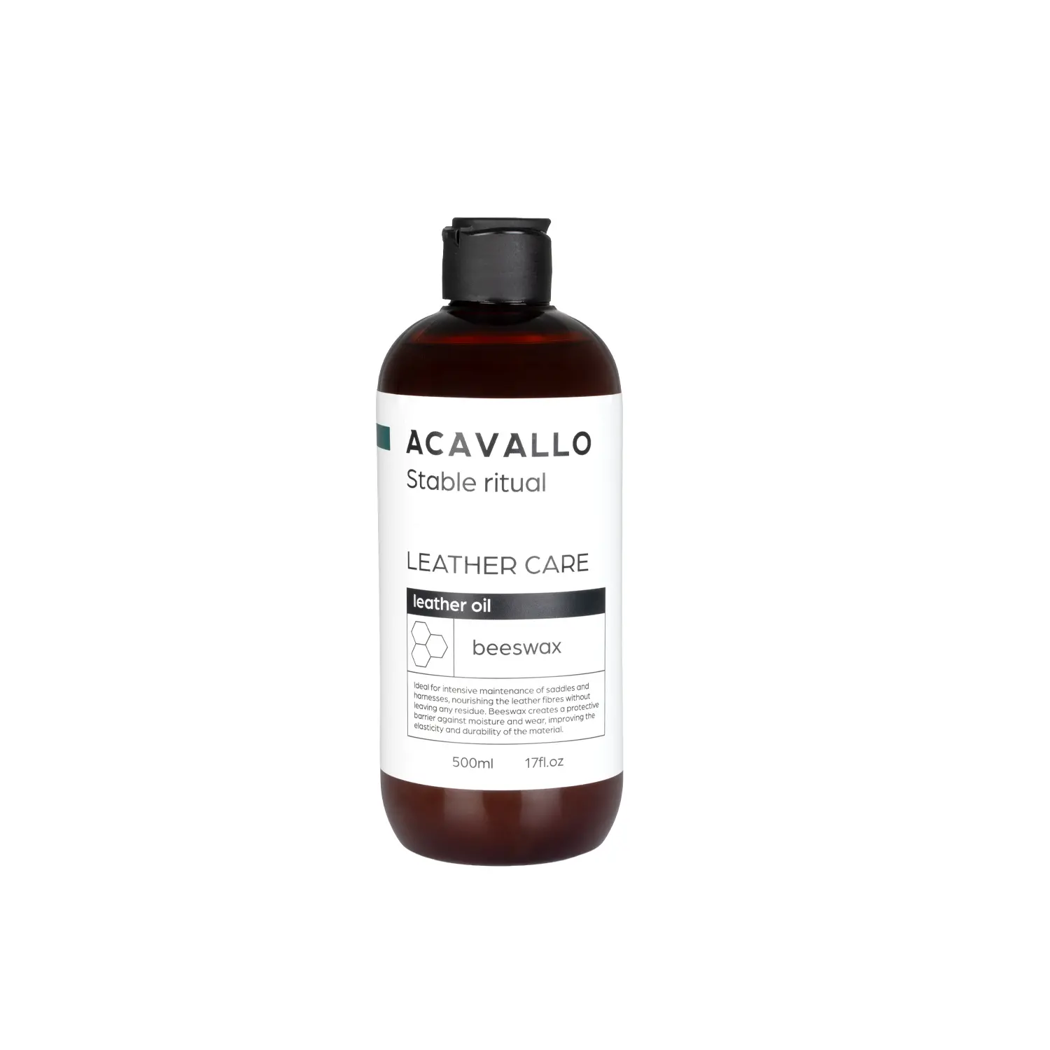 Huile pour cuir en cire d'abeille Acavallo