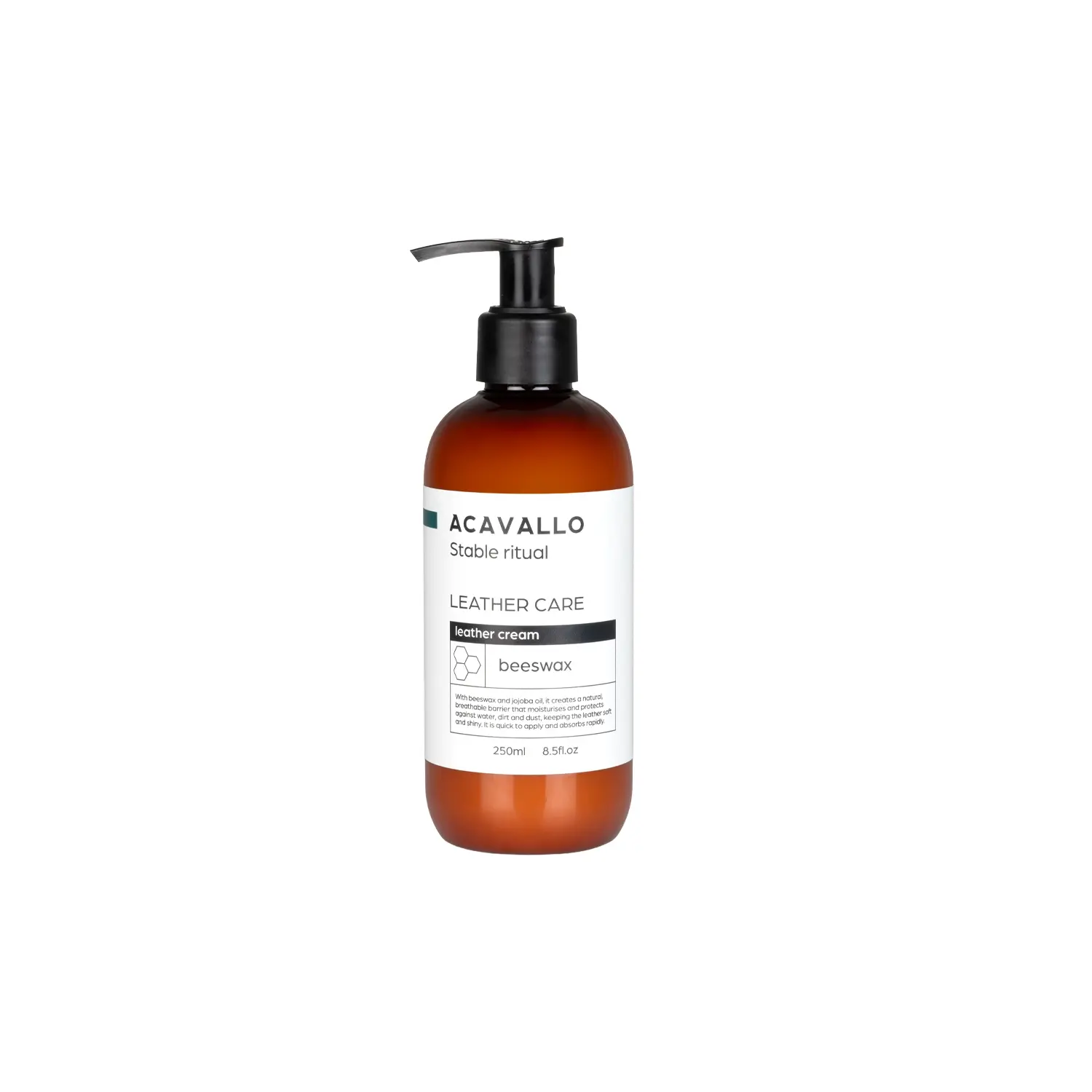 Crème pour cuir en cire d'abeille Acavallo
