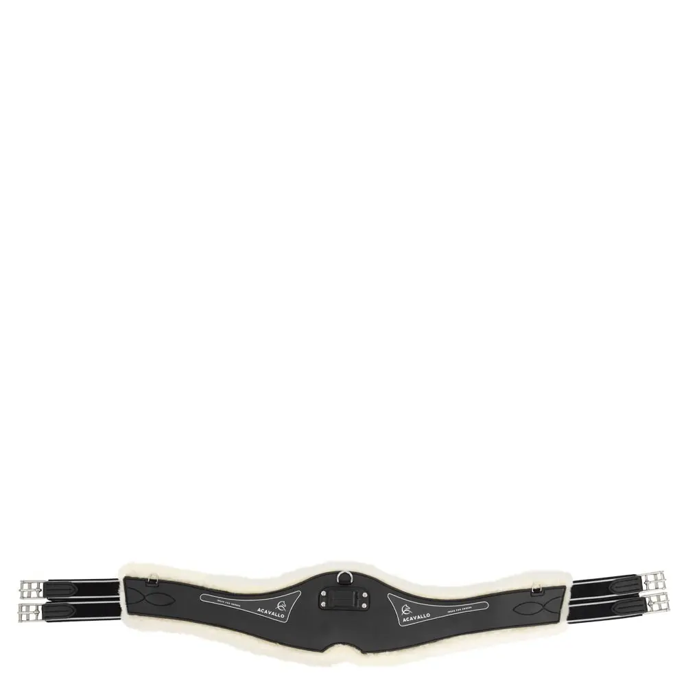 Comparer les prix de Sangle anatomique pour cheval Acavallo Comfort Gel Eco Wol