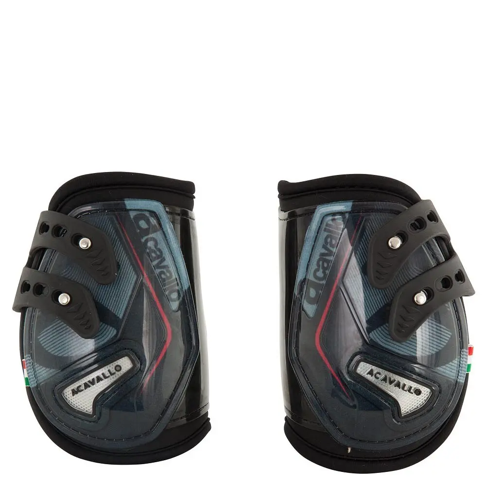 Meilleurs prix pour Protège-boulets pour poney doublé de gel avec fermeture à bouton Acavallo Opera