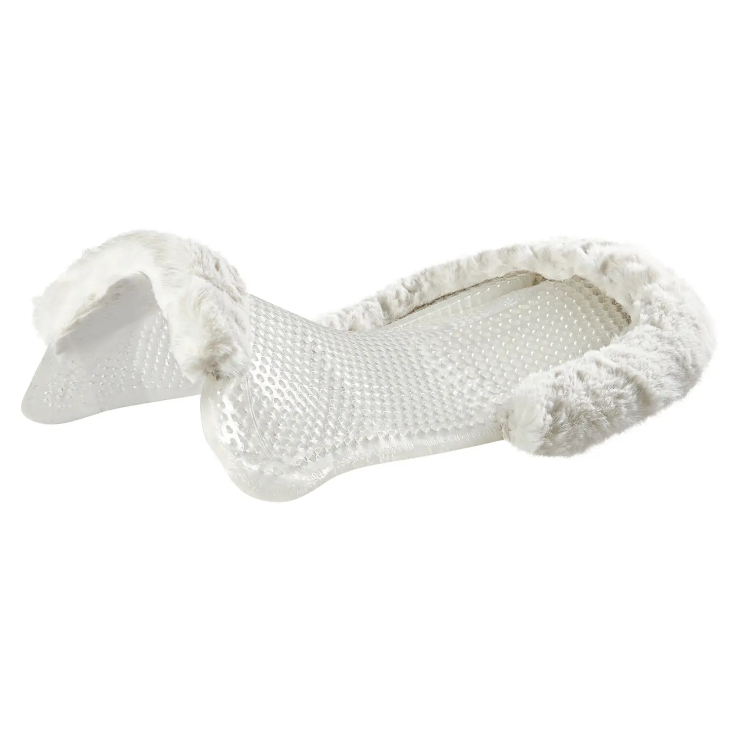 Acavallo Blanc Gel Horse Saddle Pad With Cut-Out Rear Riser Ns-Fs Classic-Fs