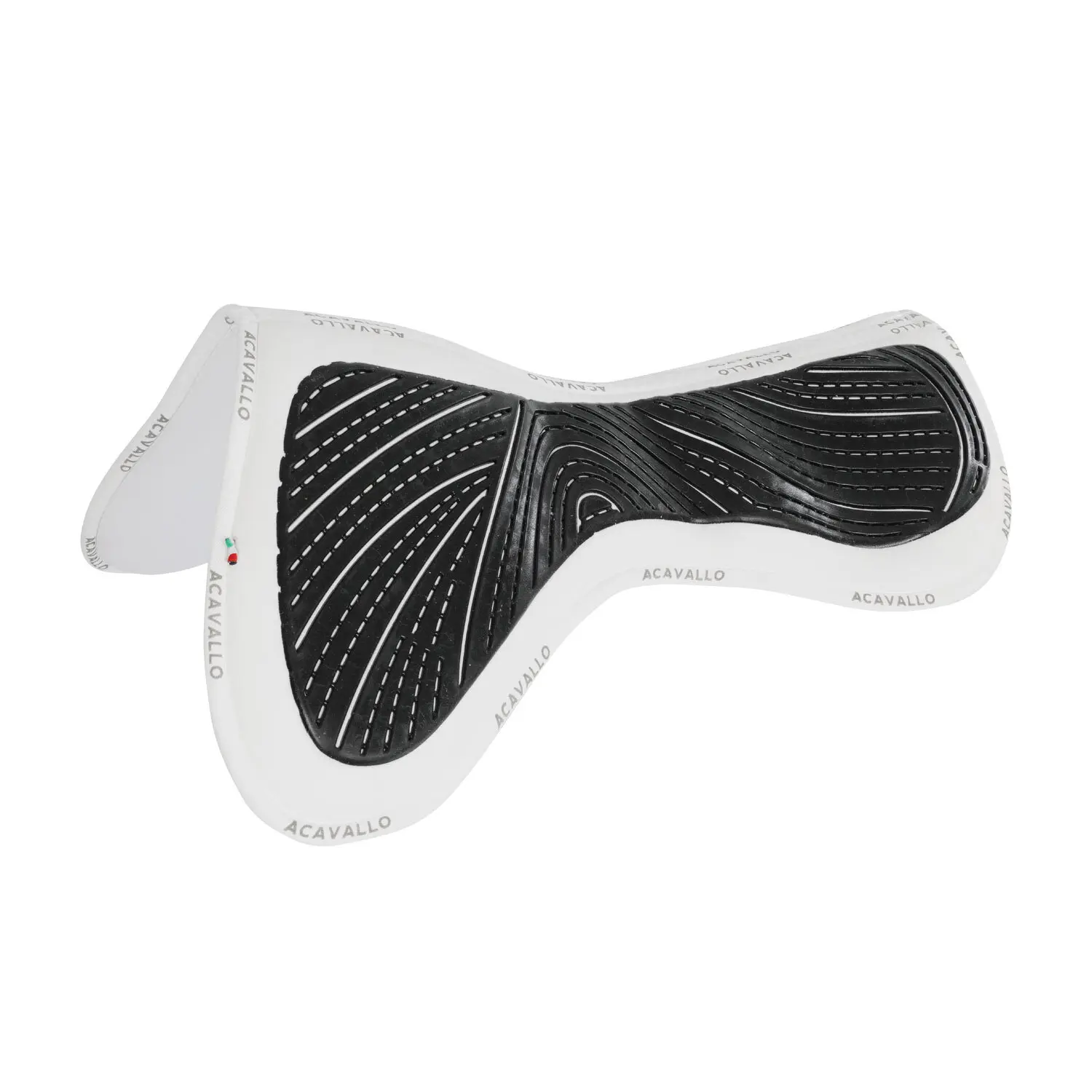 Acavallo Blanc Classic Memory Foam Saddle Pad For Horses Close Contact