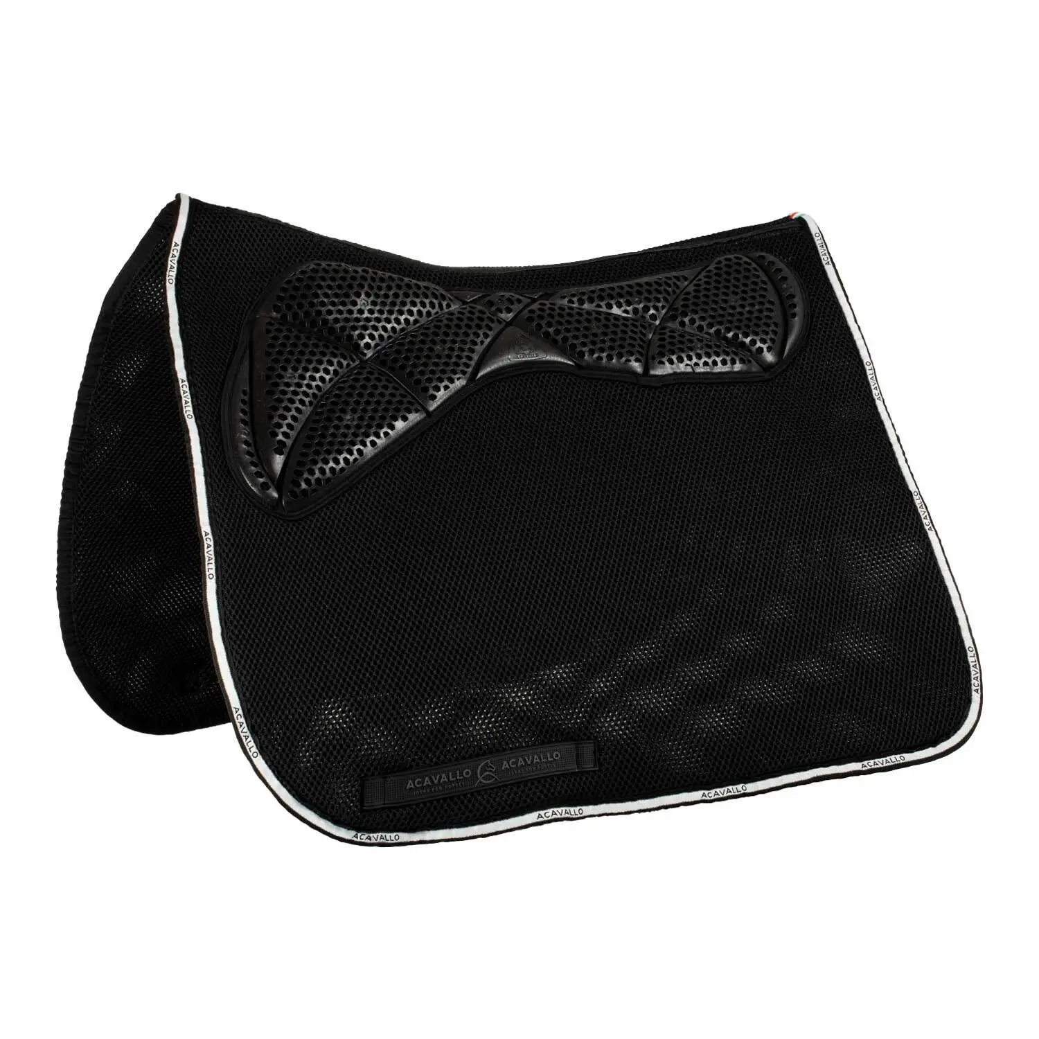 Acavallo Blanc Dressage Saddle Pad For Horses 3D Spacer Memory Foam Ac
