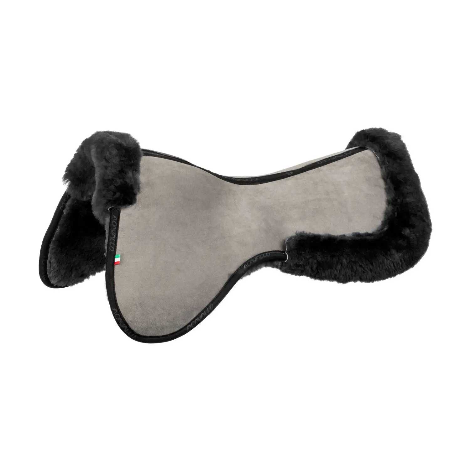 Acavallo Gris Sheepskin Saddle Pads For Horses Close Contact & Memory