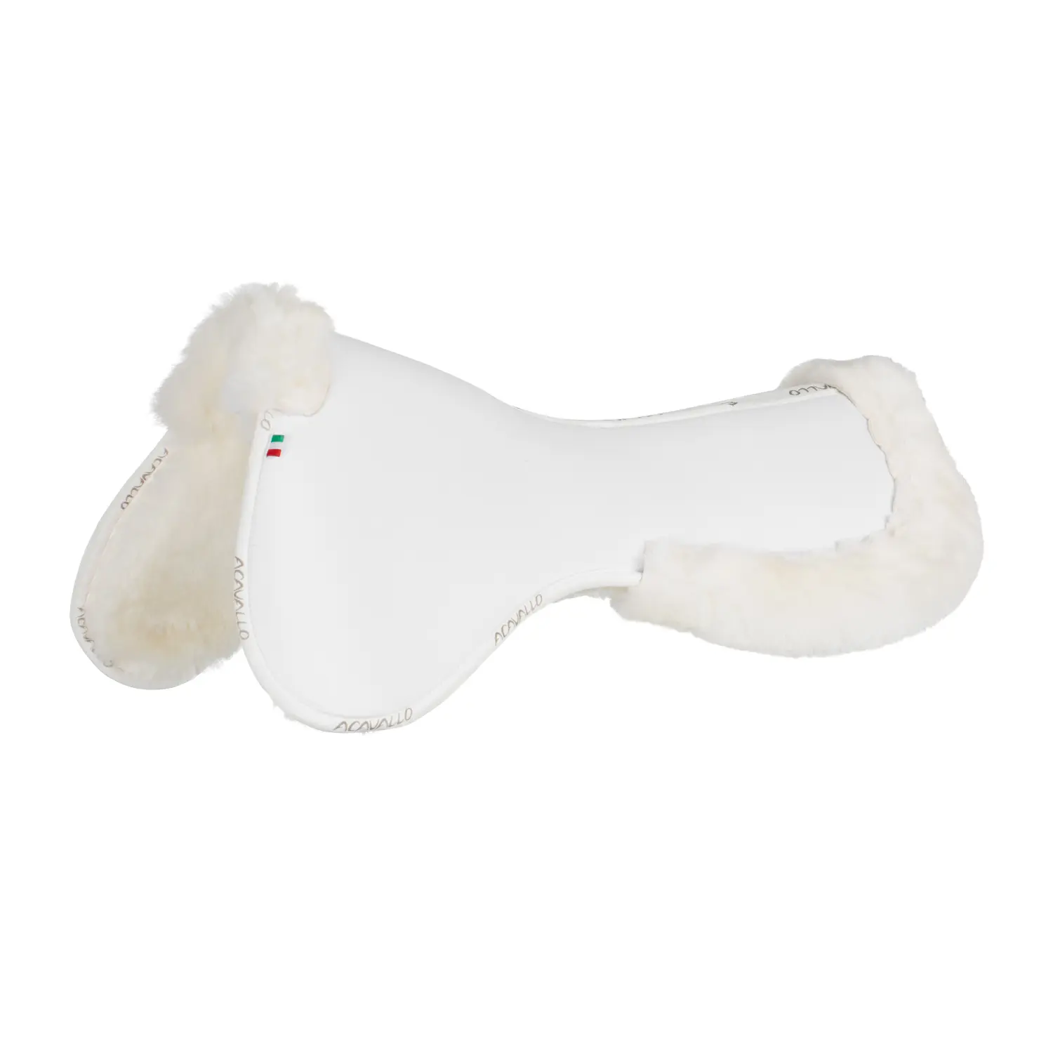 Coussinets pour cheval entièrement en peau de mouton Acavallo Close Contact & Memory
