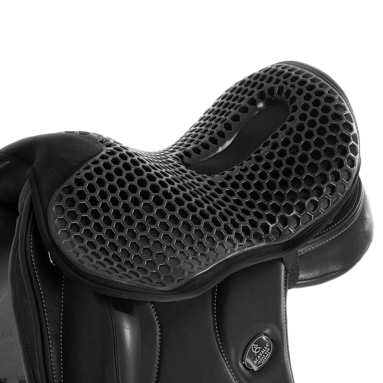 Housse de selle dressage pour cheval Acavallo Gel Out Ortho-Coccyx
