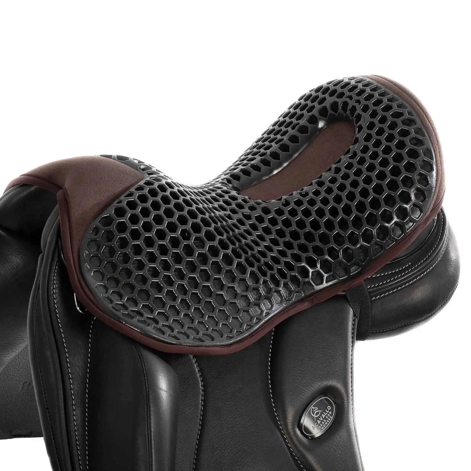 Comparer les prix de Housse de selle dressage pour cheval Acavallo Gel Out Ortho-Coccyx