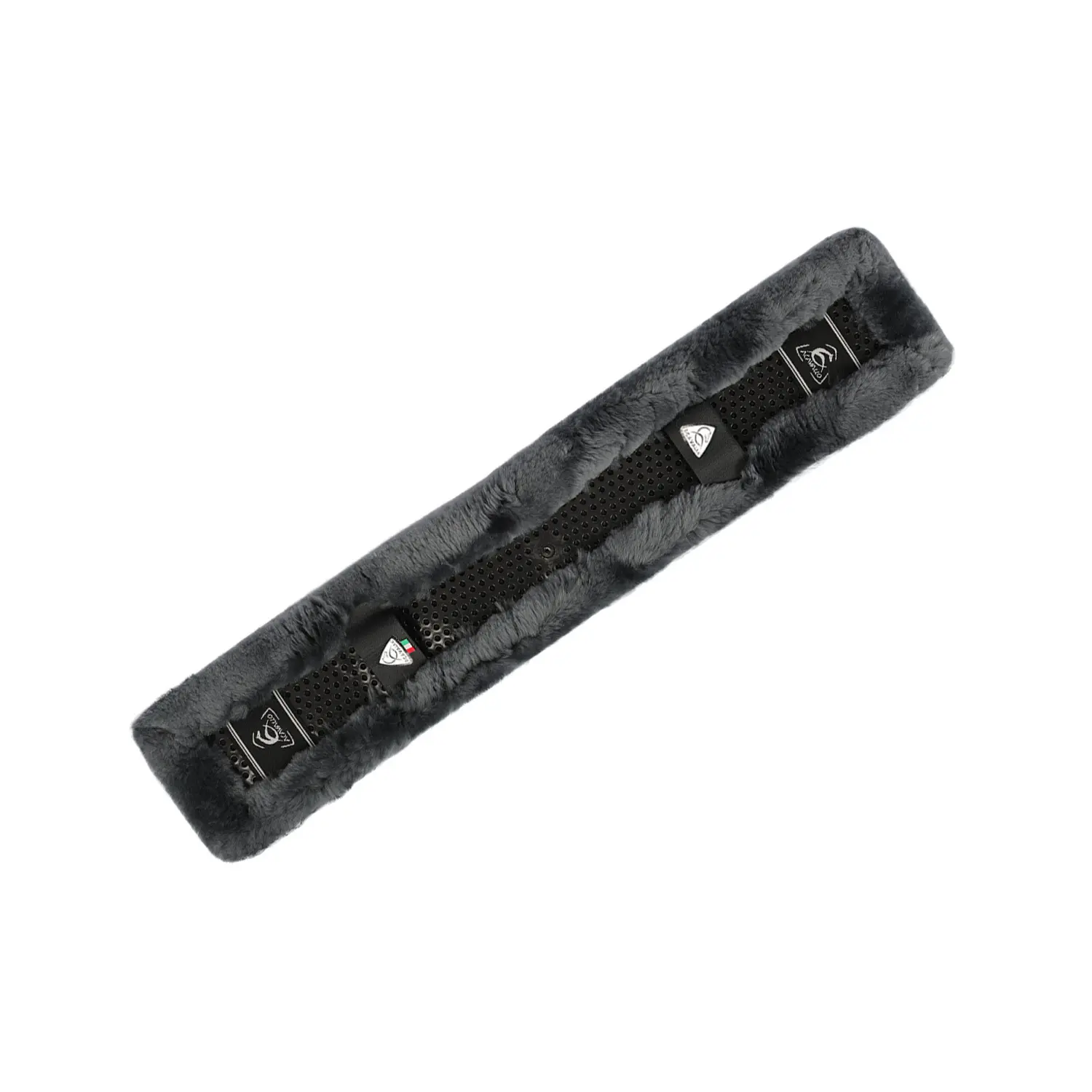 Meilleurs prix pour Protection de sangle courte en gel classique en peau de mouton Acavallo