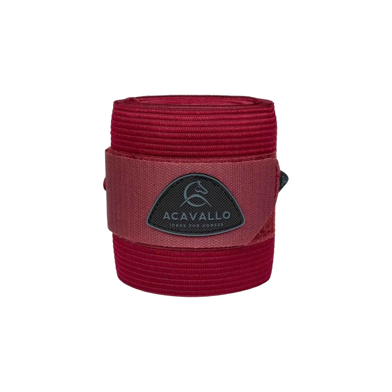 Acavallo Rouge Polo Wraps For Horses With Elastic (X2)