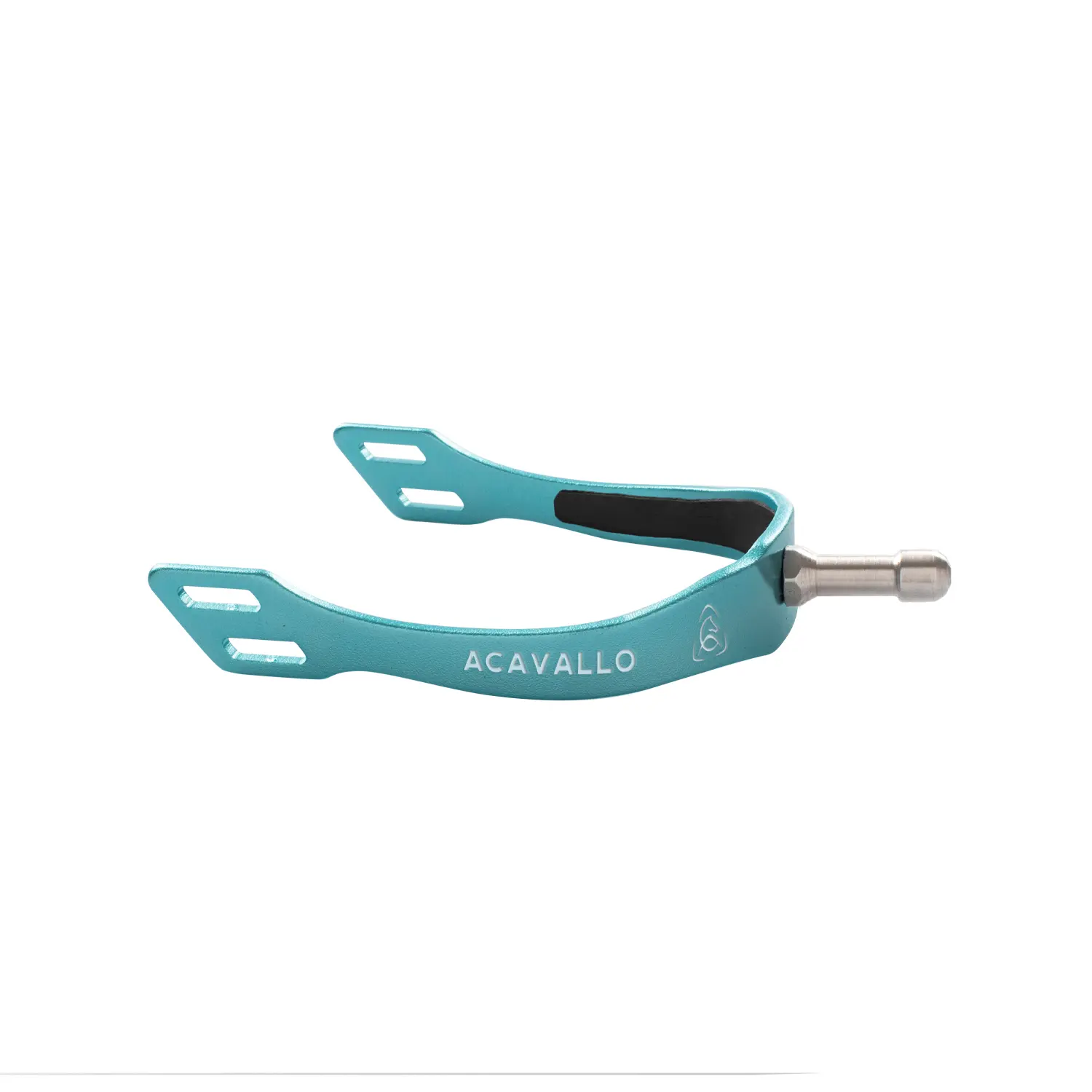Acavallo Bleu Horse Spurs With Interchangeable Collar Arena Aluplus 2.0