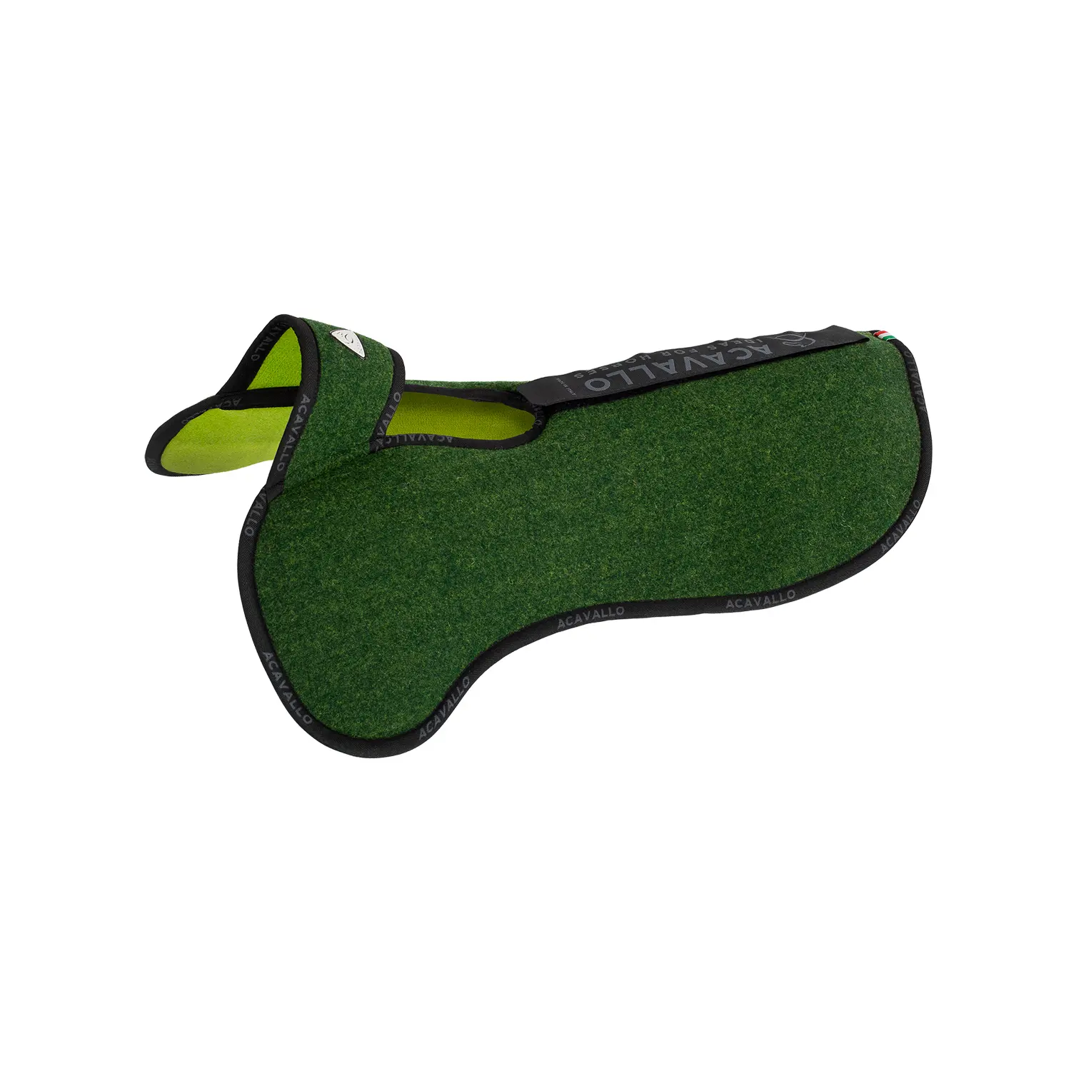 Acavallo Vert Double Layer Felt Saddle Pad For Horse
