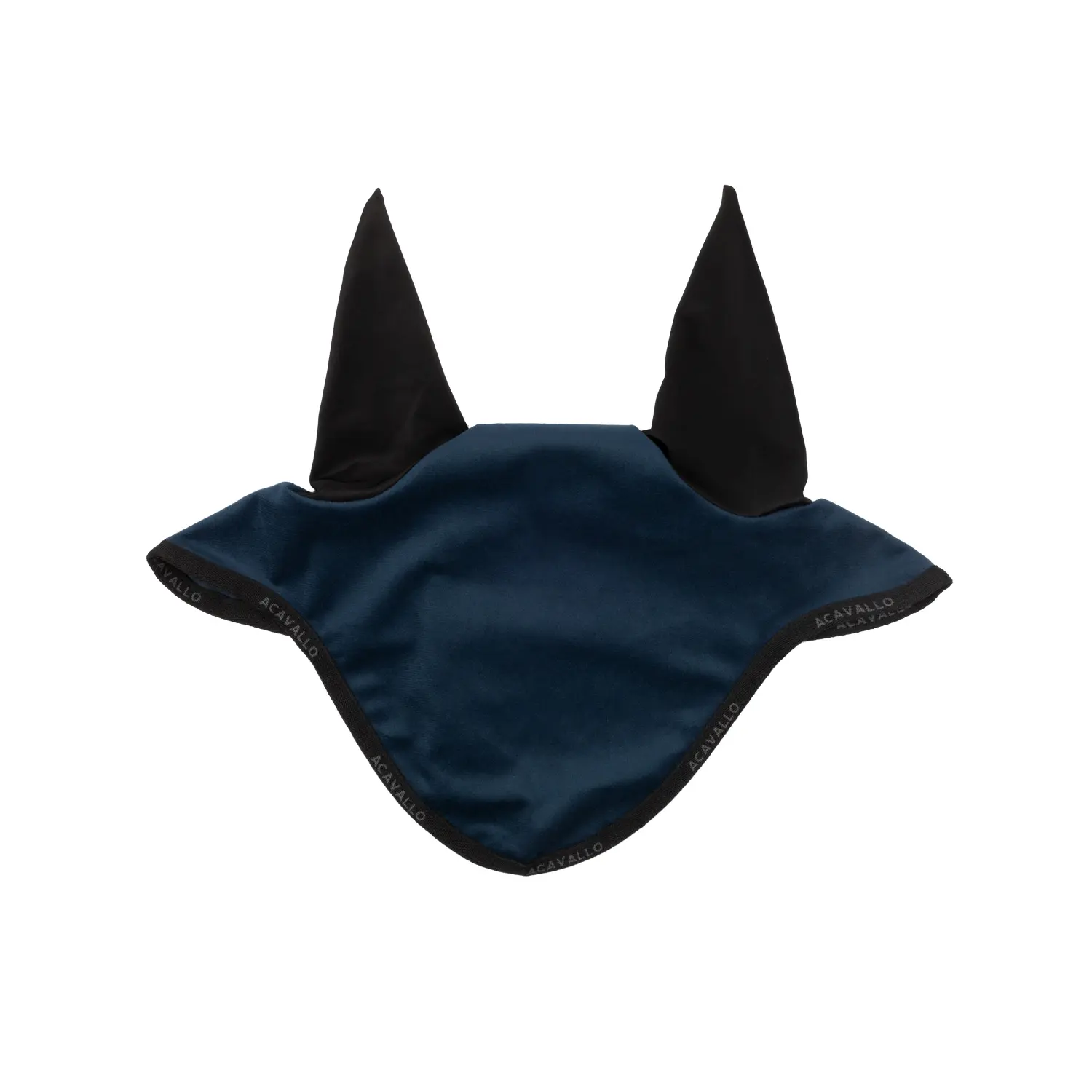 Acavallo Bleu Horse Fly Mask With Ears