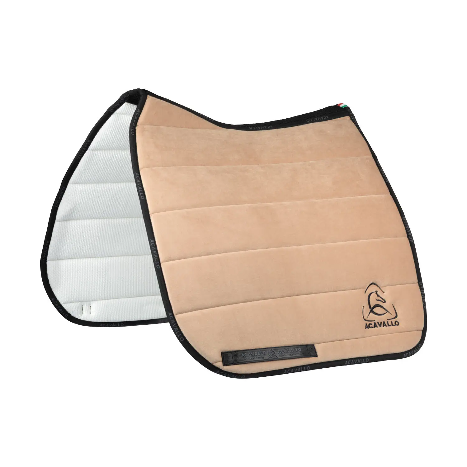 Meilleurs prix pour Tapis de selle pour cheval de dressage carré matelassé Acavallo