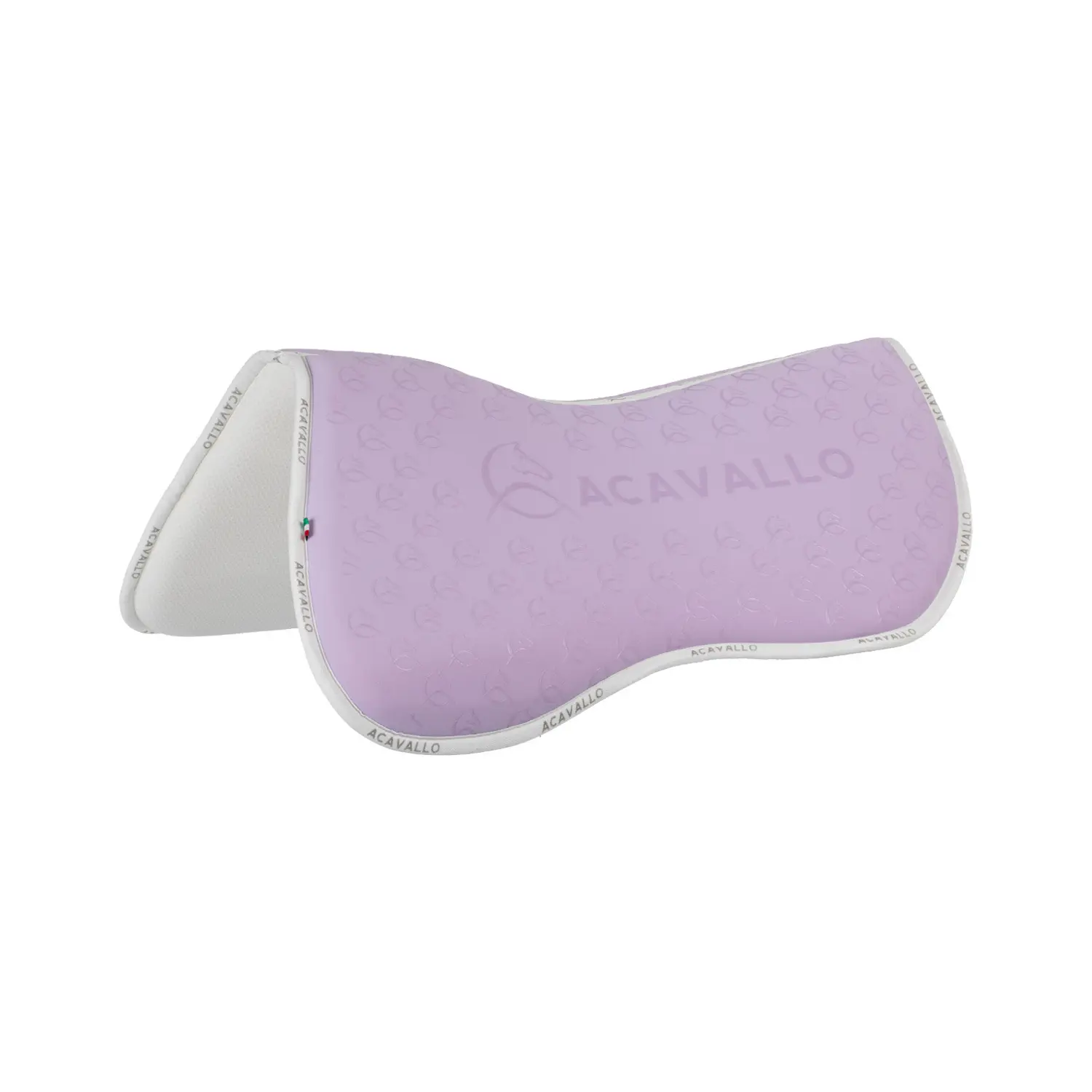 Acavallo Rose Half Cushion For Horses With A Bamboo Fiber Underside Lycra & Memory Foam