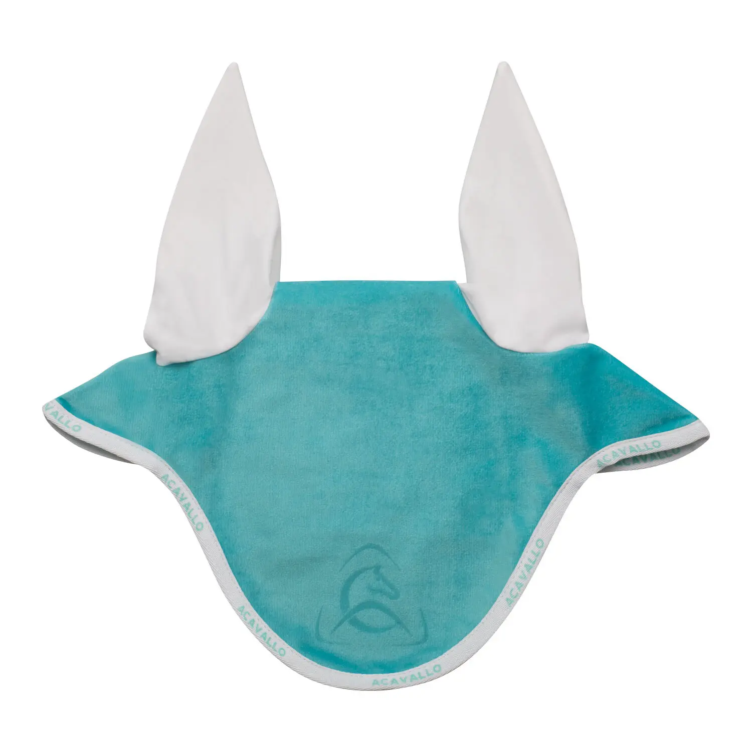 Comparer les prix de Bonnet anti-mouches pour cheval en silicone Acavallo Lycra Special Edition
