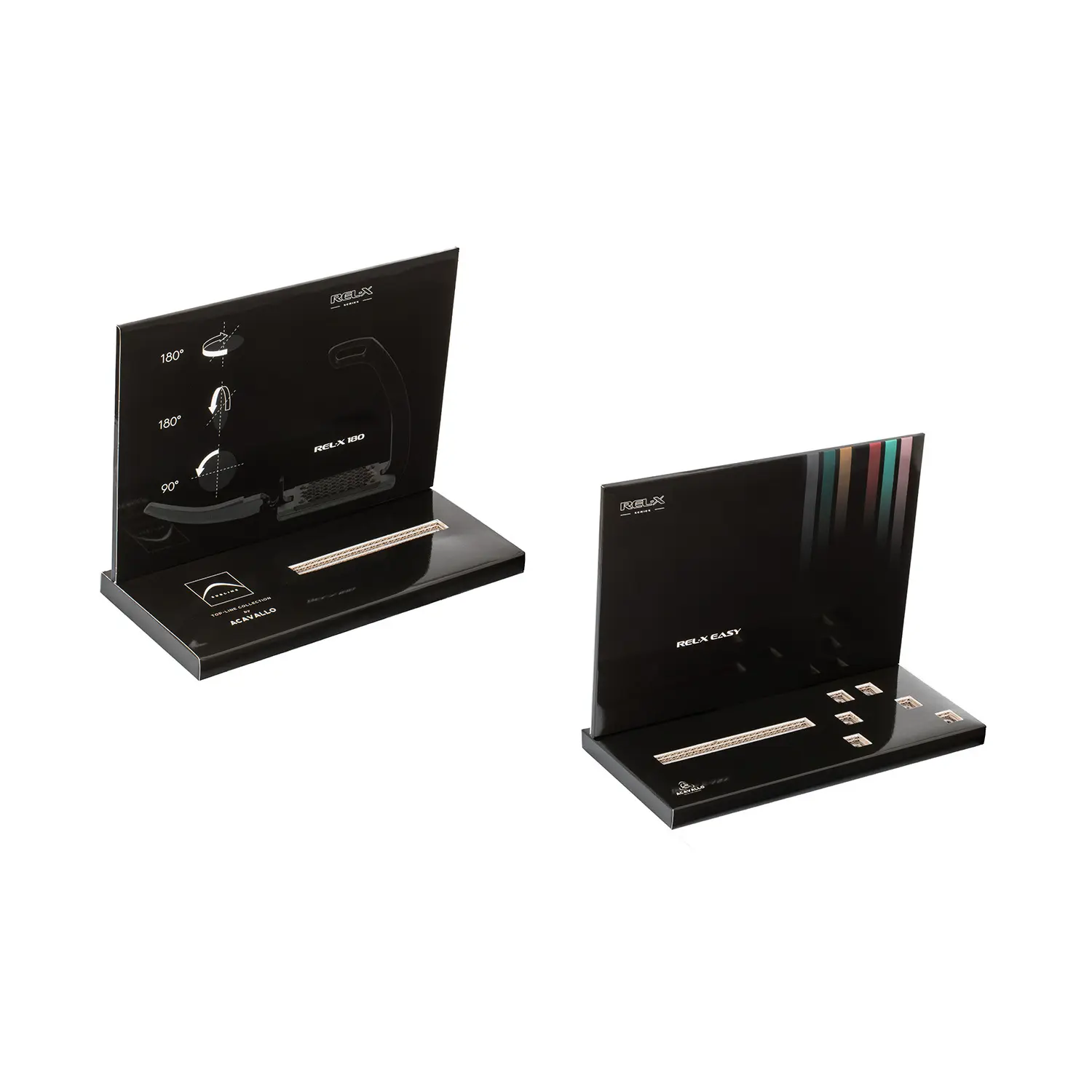 Comparer les prix de Présentoir de table pour étriers Acavallo Rel-X