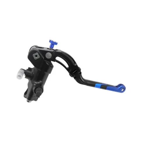 Hauptbremszylinder radial langer Hebel eloxierter Körper Accossato PRS
