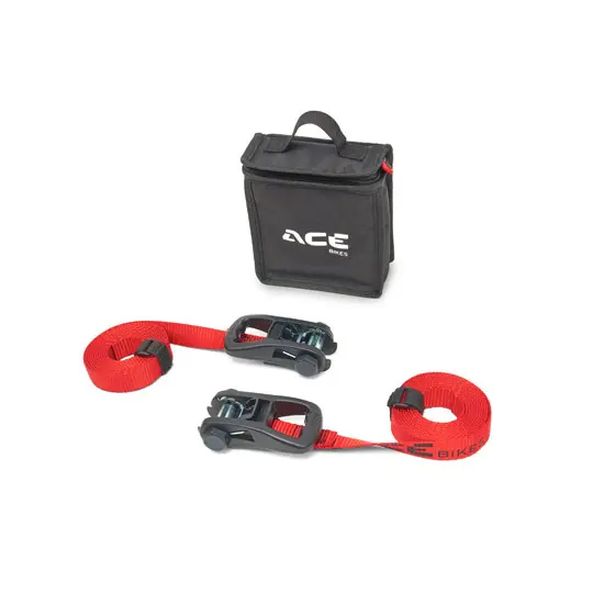 Gurt und Haken für das Motorrad Acebikes Ratchet Essentiel (x2)