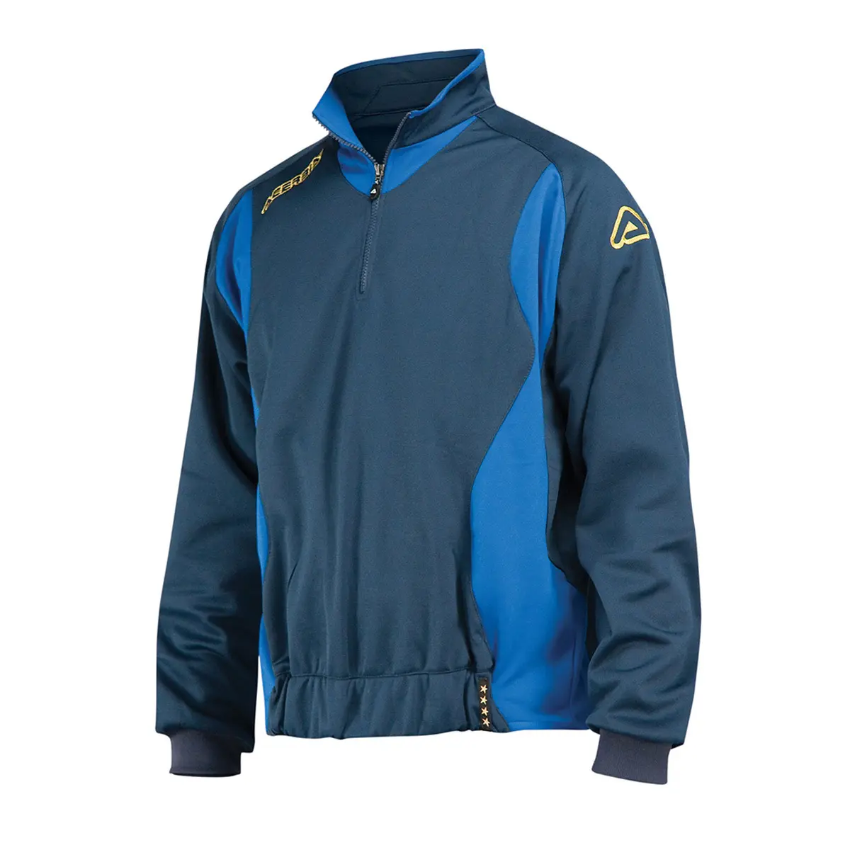 Sweatshirt 1/4 Reißverschluss 4 étoiles - Bleu - male - Size: XL