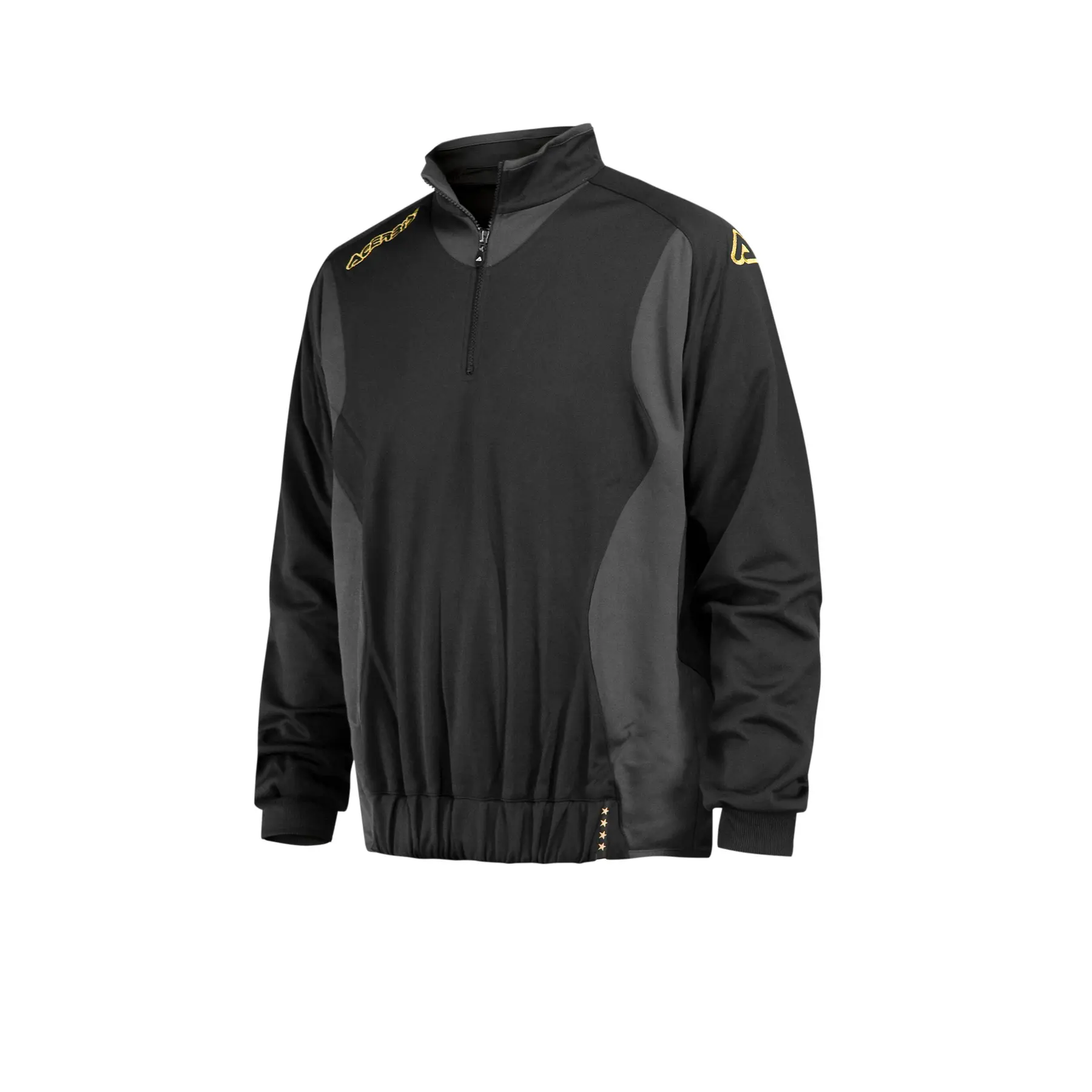 Sweatshirt 1/4 Reißverschluss 4 étoiles - Noir - male - Size: S