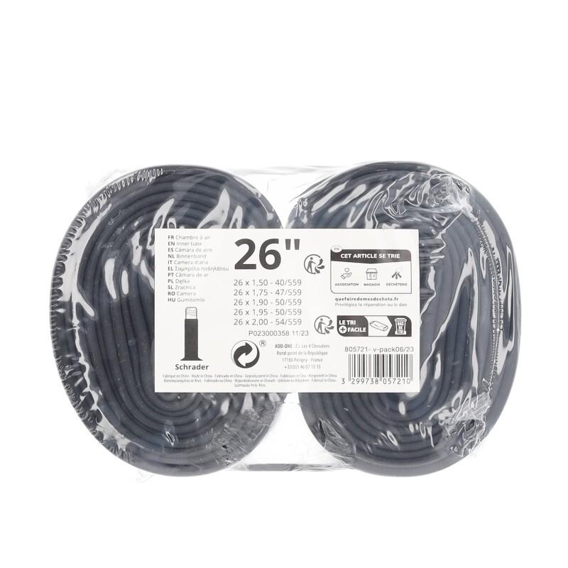 Velo Store - UK Inner tube Add-One (x2) | Extra 10% off with Subscription, Postage £16.79 to UK Fedex.