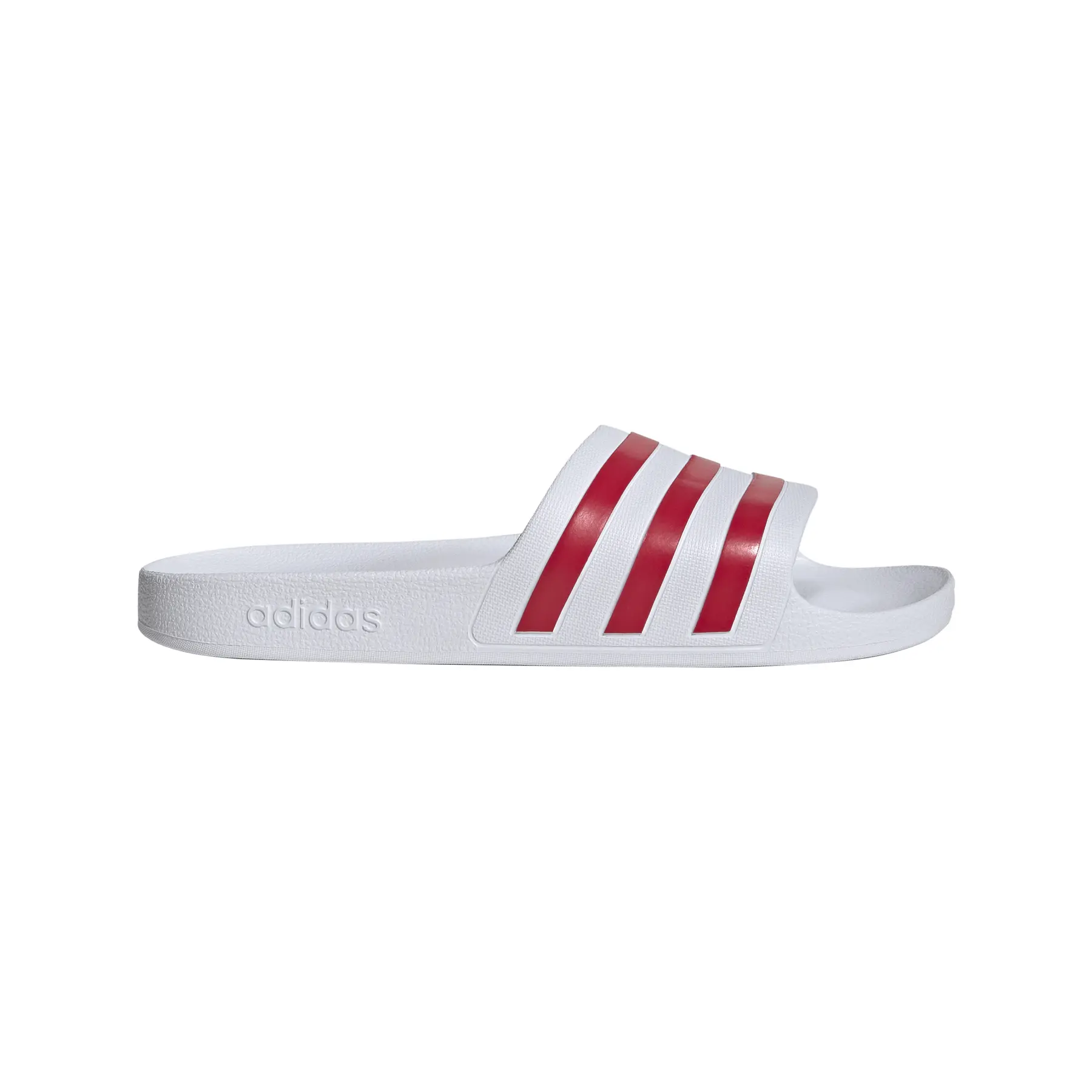 Adidas Unisex Blanc Slides Adilette Aqua