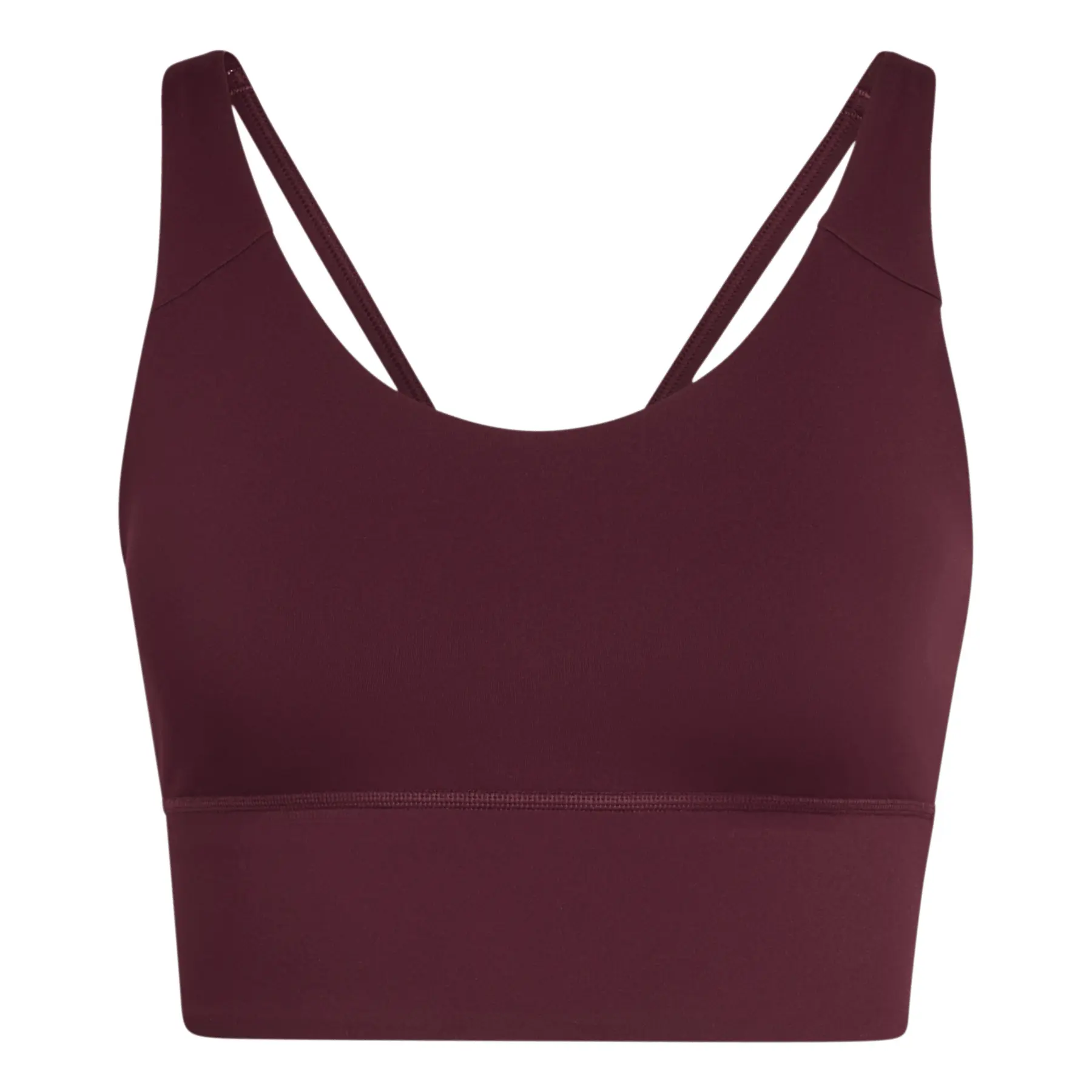 Damen-Sport-BH adidas Studio All Me Light 3 Stripes