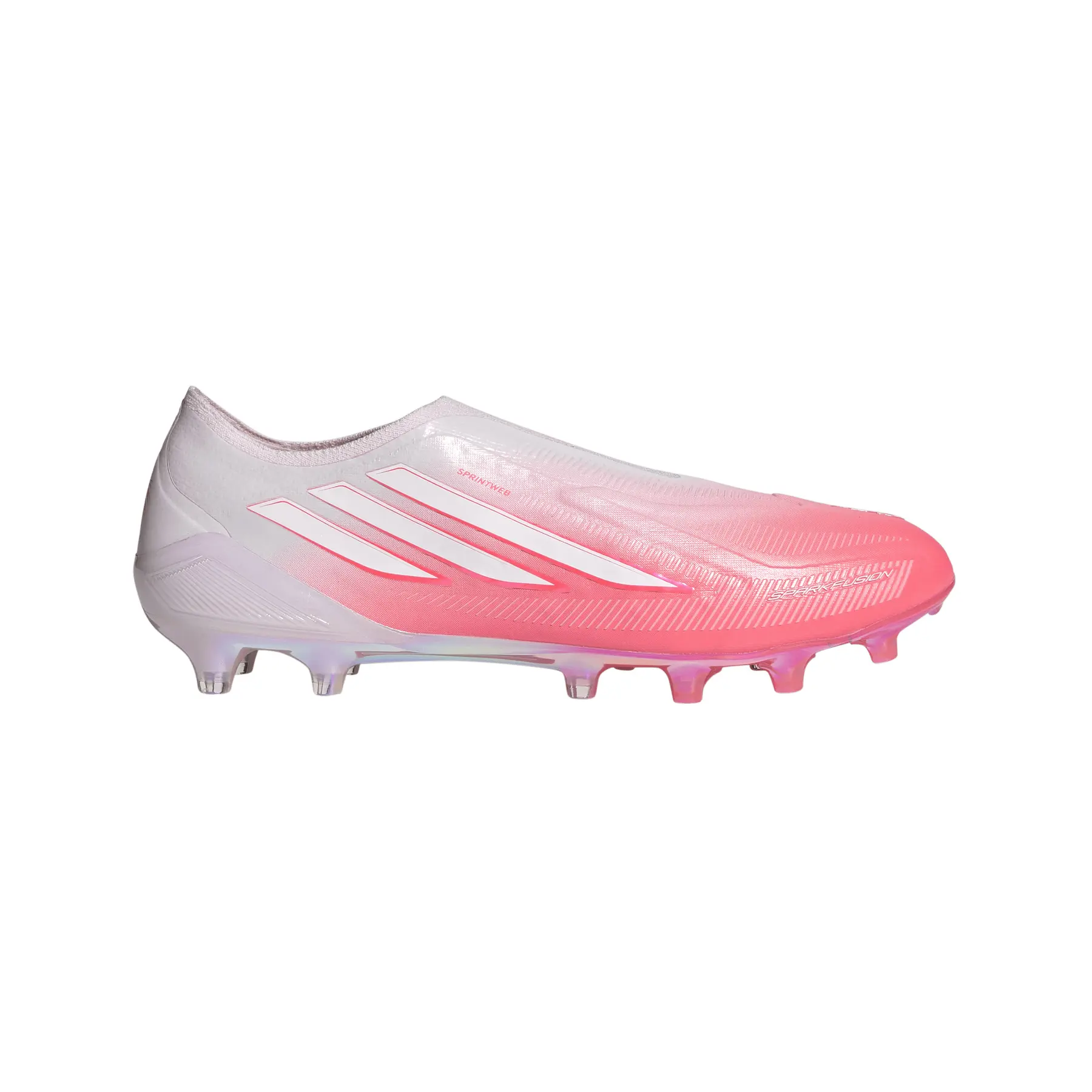Fußballschuhe ohne Schnürsenkel für Damen adidas F50 Sparkfusion Elite FG/AG