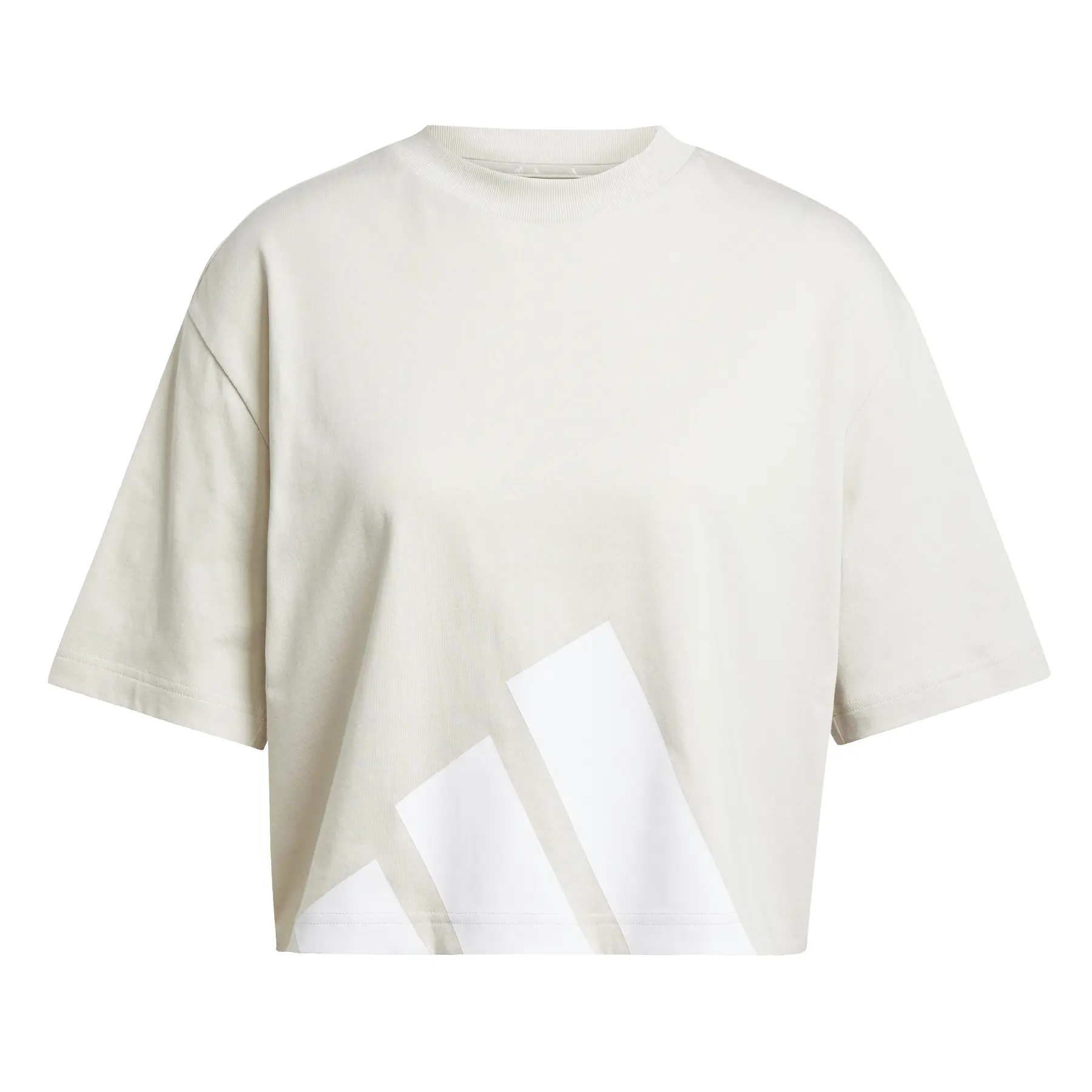 Adidas Femme T-shirt Essentials, Beige, Taille S